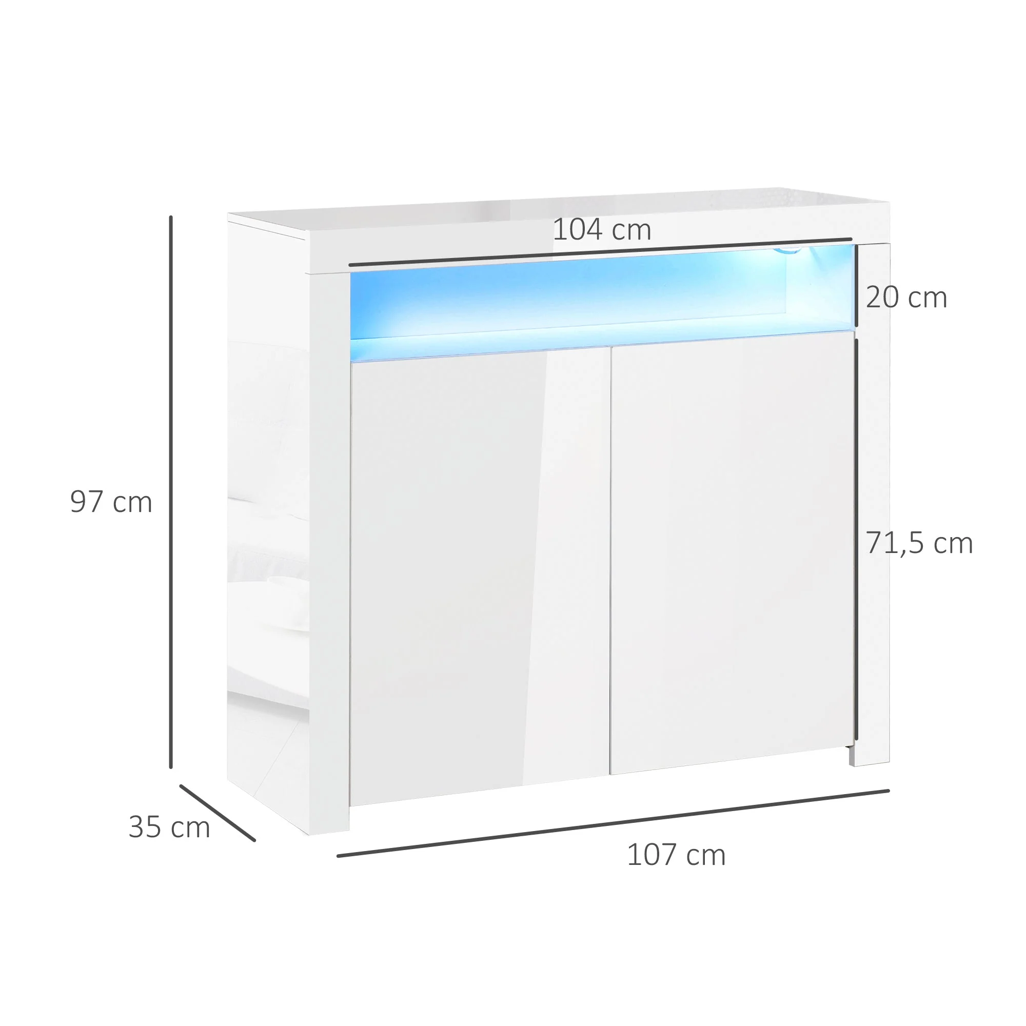 LED Storage Cabinet - Image 3