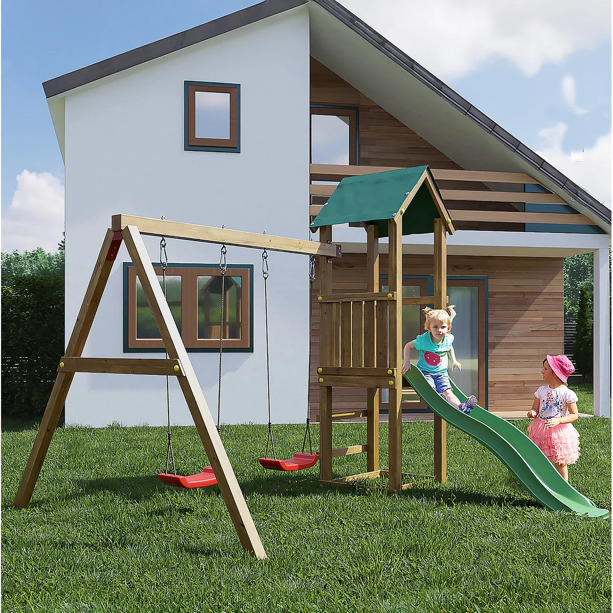 Lucas Garden Playfort by Shire - Image 6