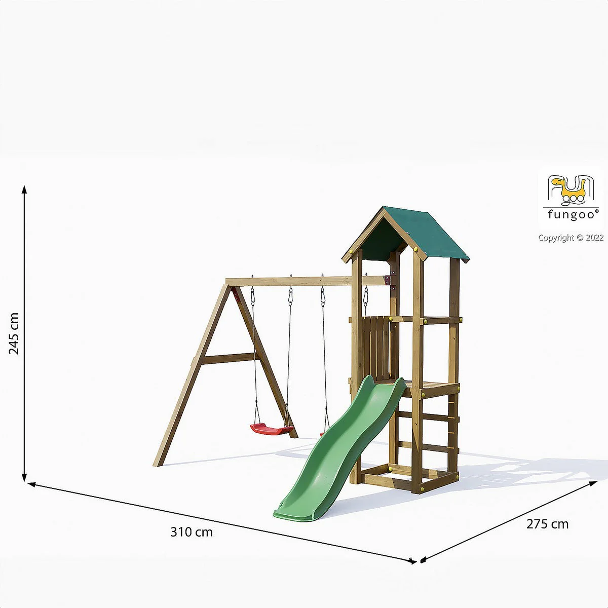 Lucas Garden Playfort by Shire - Image 7