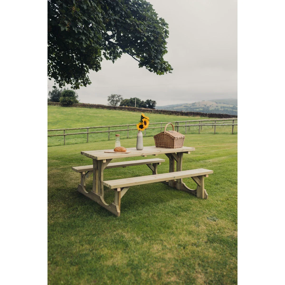 Lunar Garden Picnic Table by Churnet Valley - 4 Seats - PT107 - Image 19