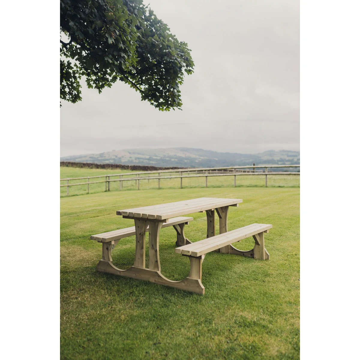 Lunar Garden Picnic Table by Churnet Valley - 6 Seats - PT108 - Image 14