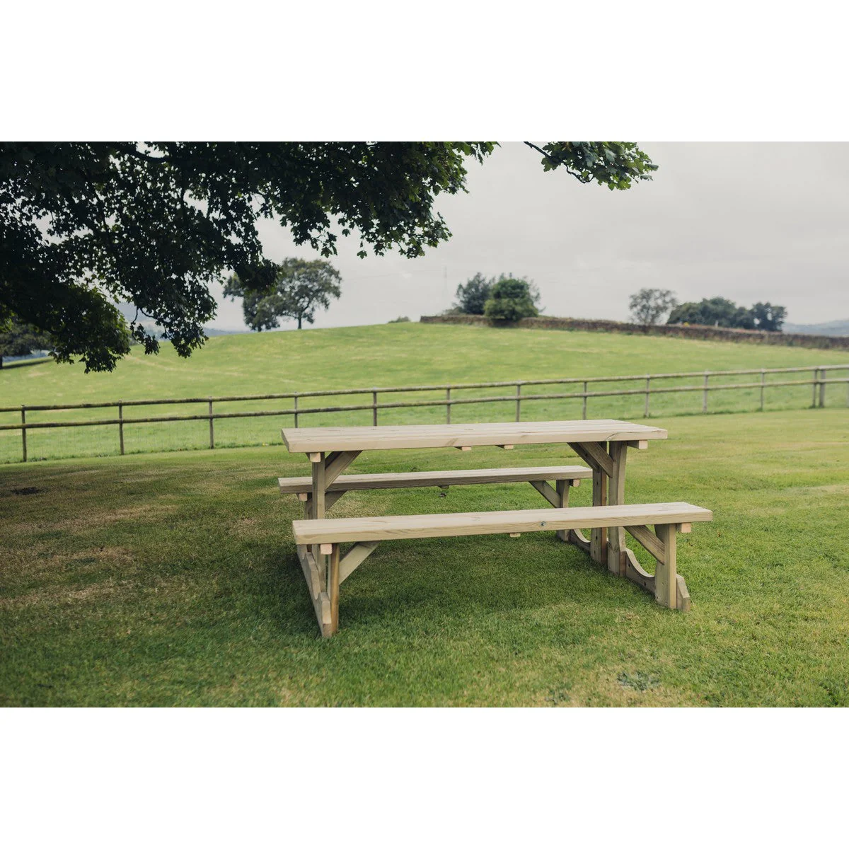 Lunar Garden Picnic Table by Churnet Valley - 6 Seats - PT108 - Image 5