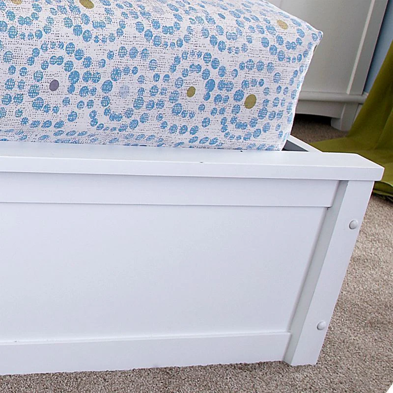 Madrid Double Bed White 5 x 7ft - Image 4