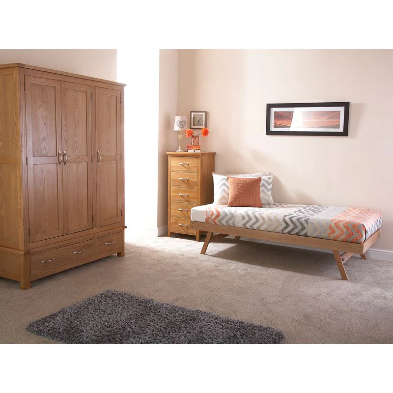 Madrid Single Trundle Natural 3 x 6ft - Image 5
