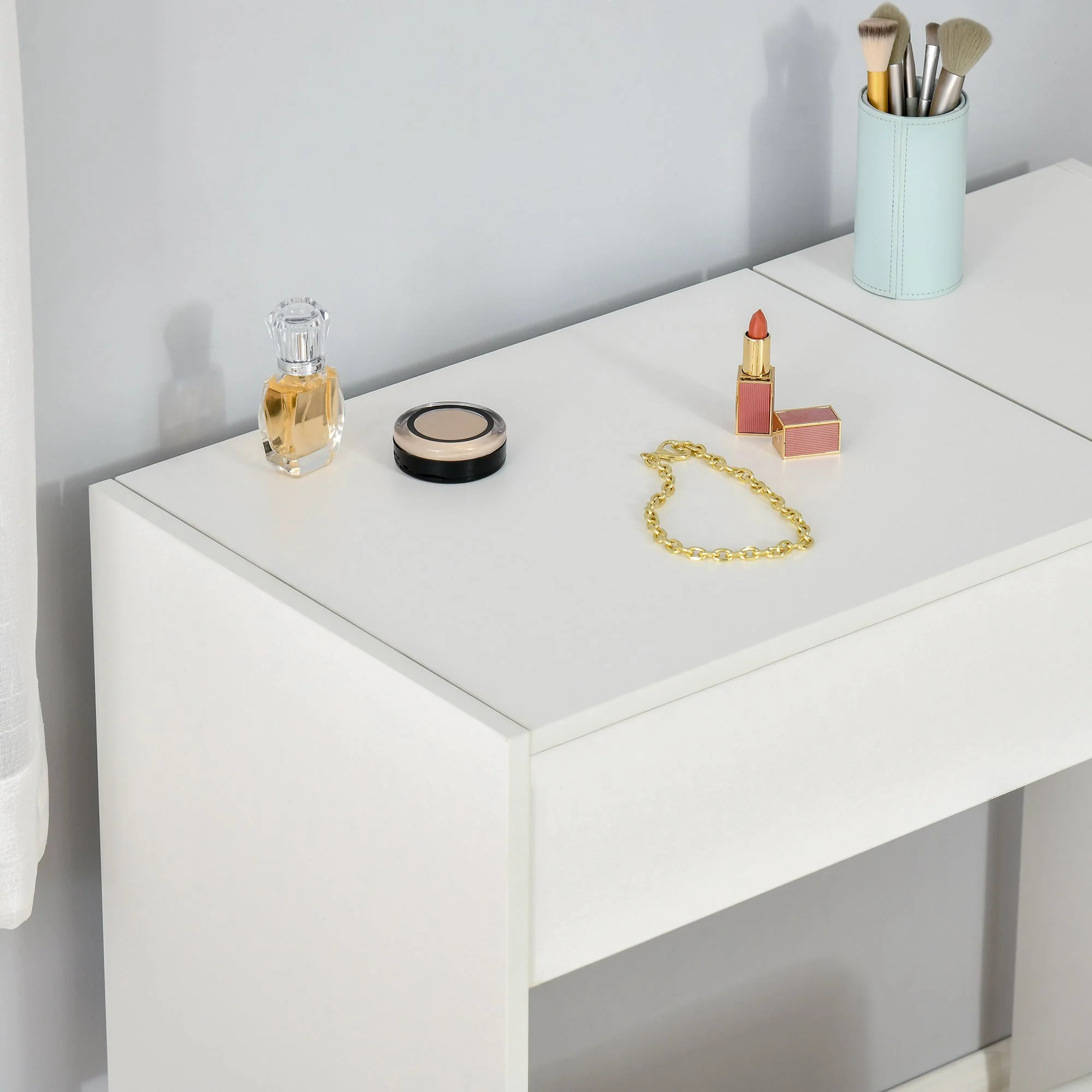 Makeup Desk with Drawer - Image 7