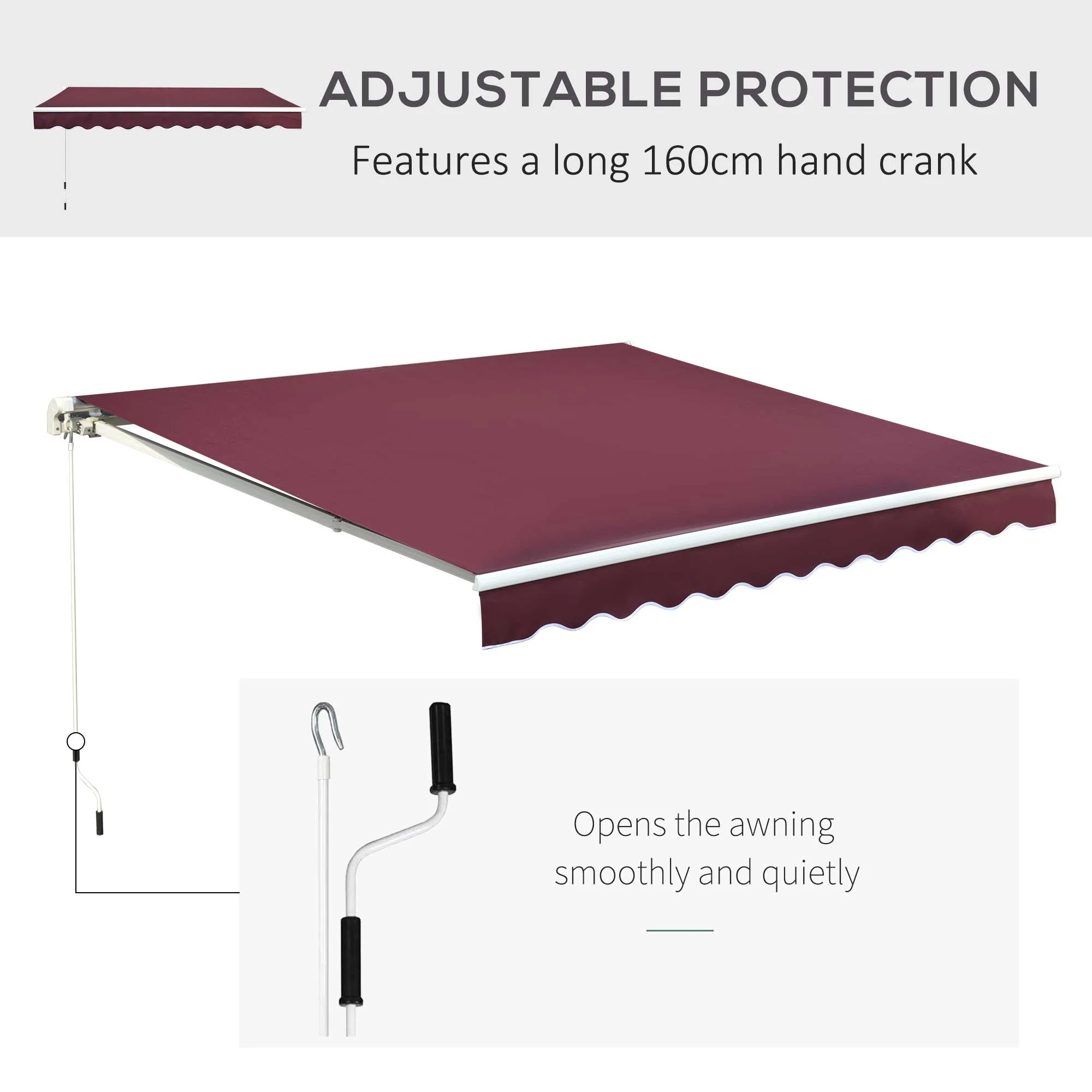 Manual Retractable Awning - Image 4