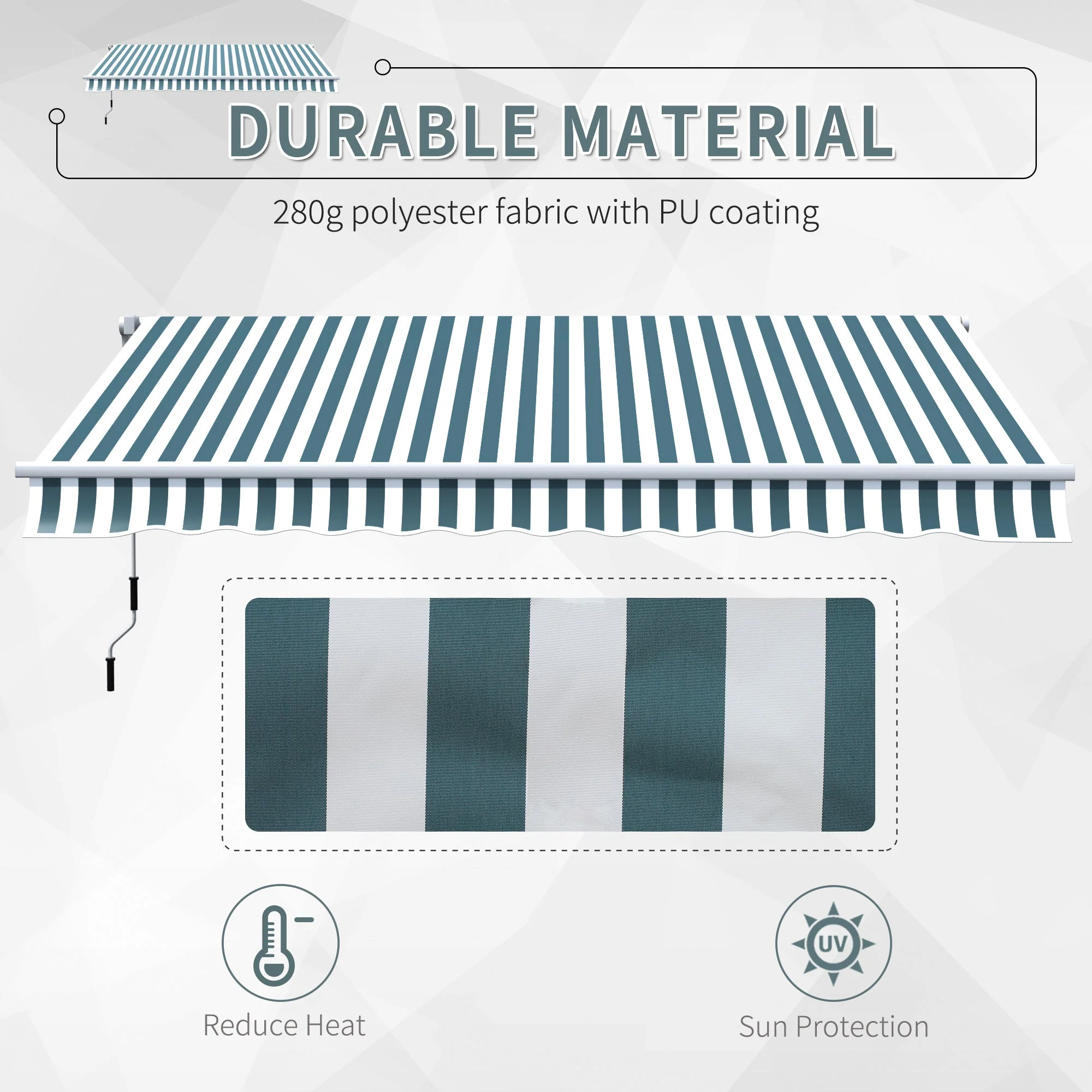 Manual Retractable Awning - Image 4