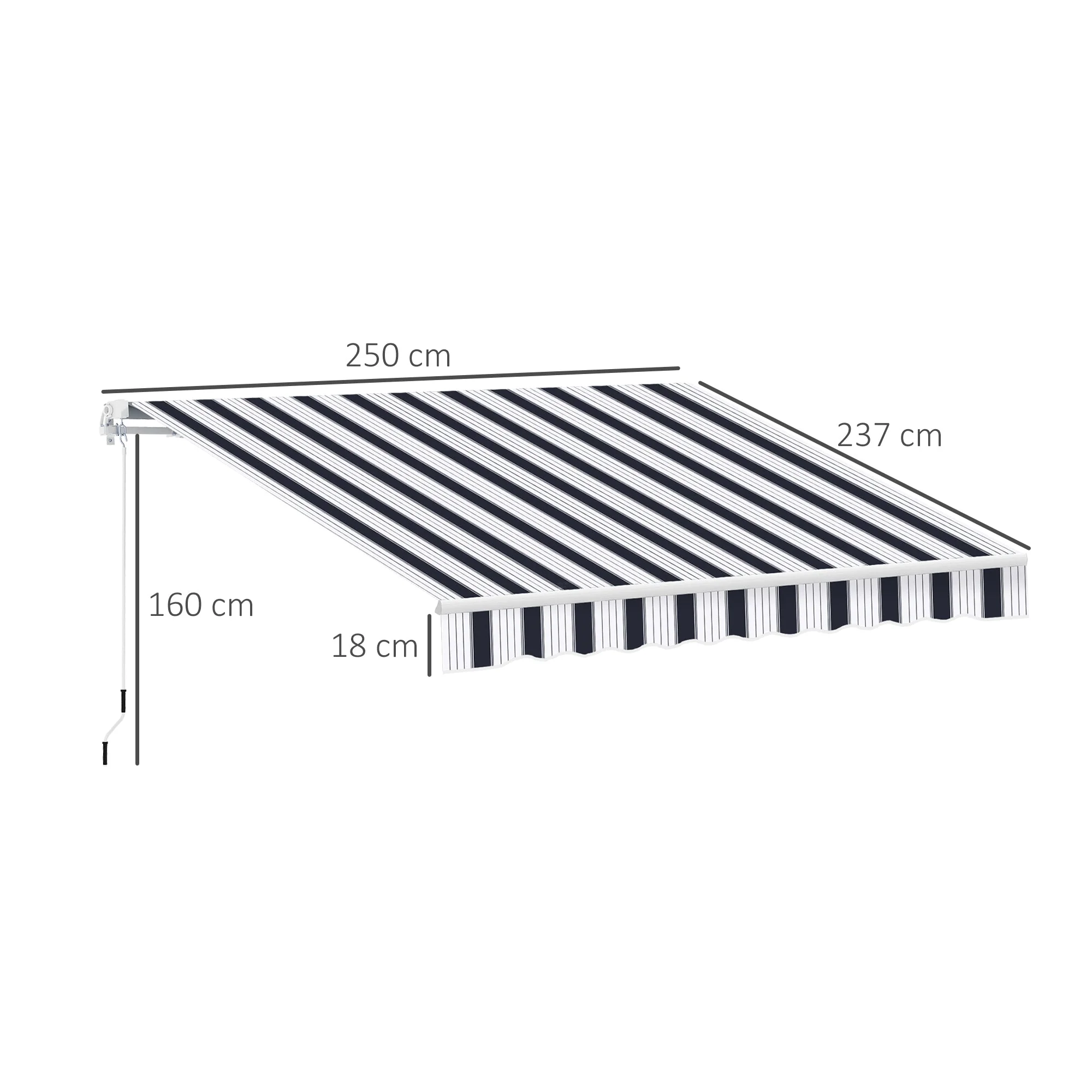 Manual Retractable Awning - Image 3