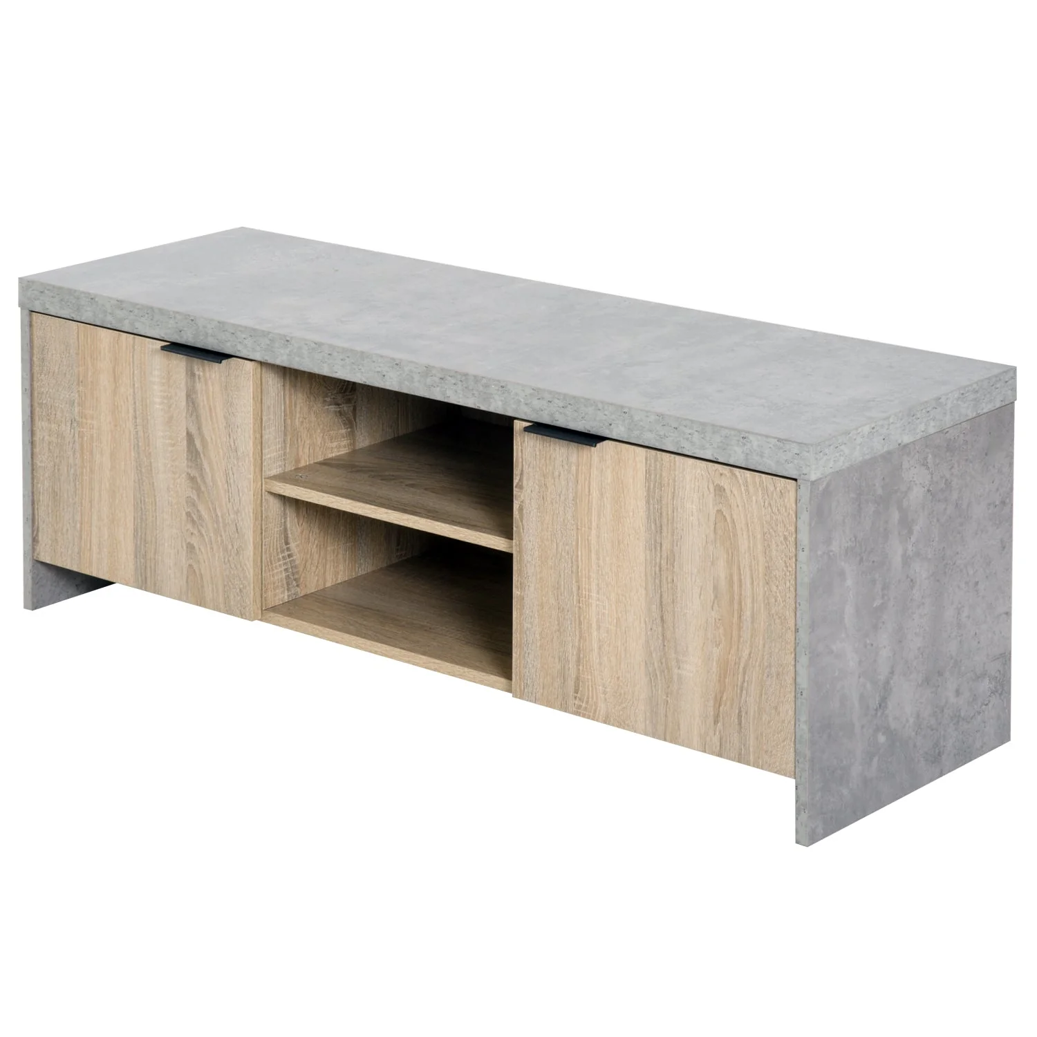 Marble-Effect Frame TV Unit - Image 8