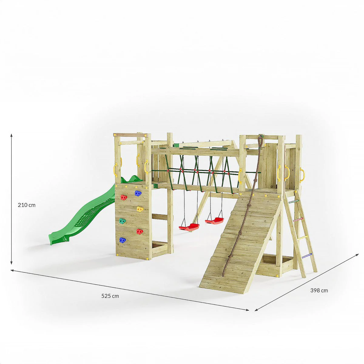 Maxi Fun Garden Playfort by Shire - Image 4