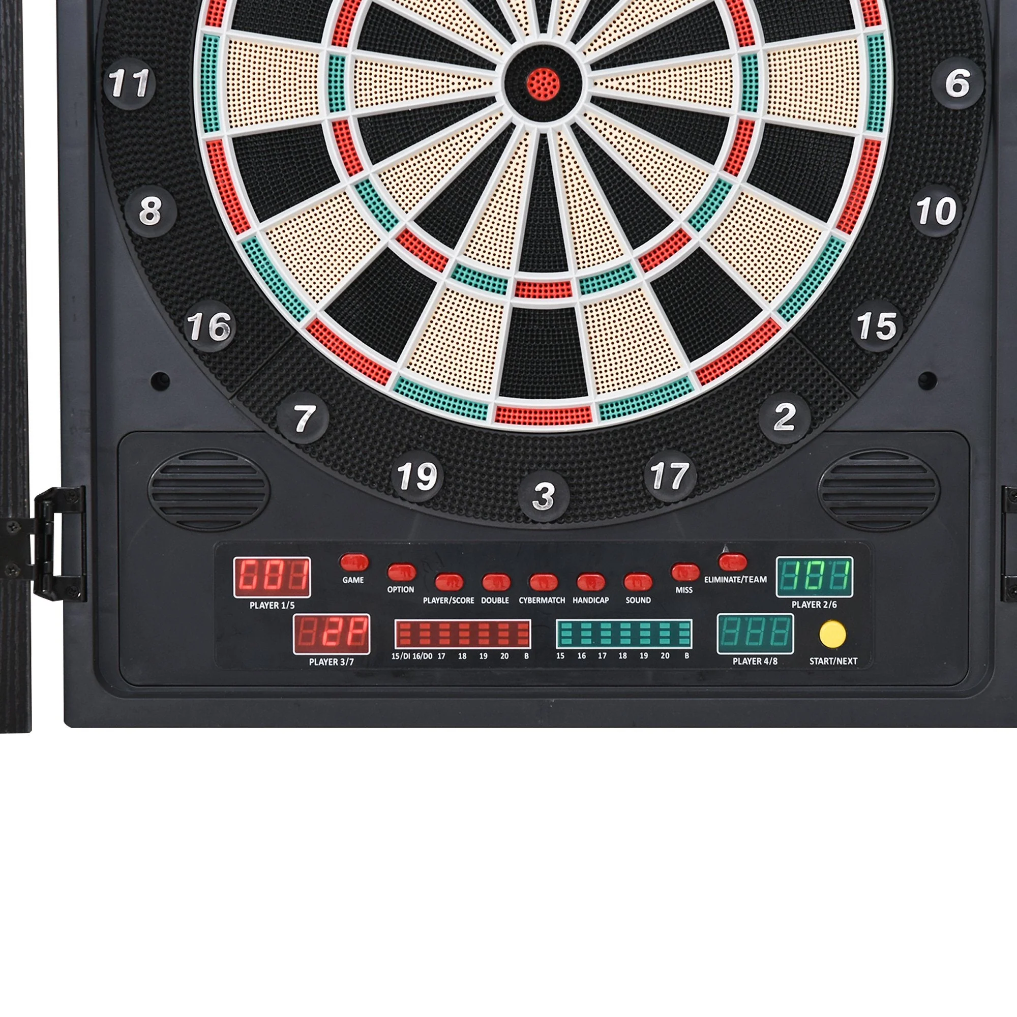 Medium-density fibreboard LED Electronic Dartboard w/ 12 Darts - Image 6