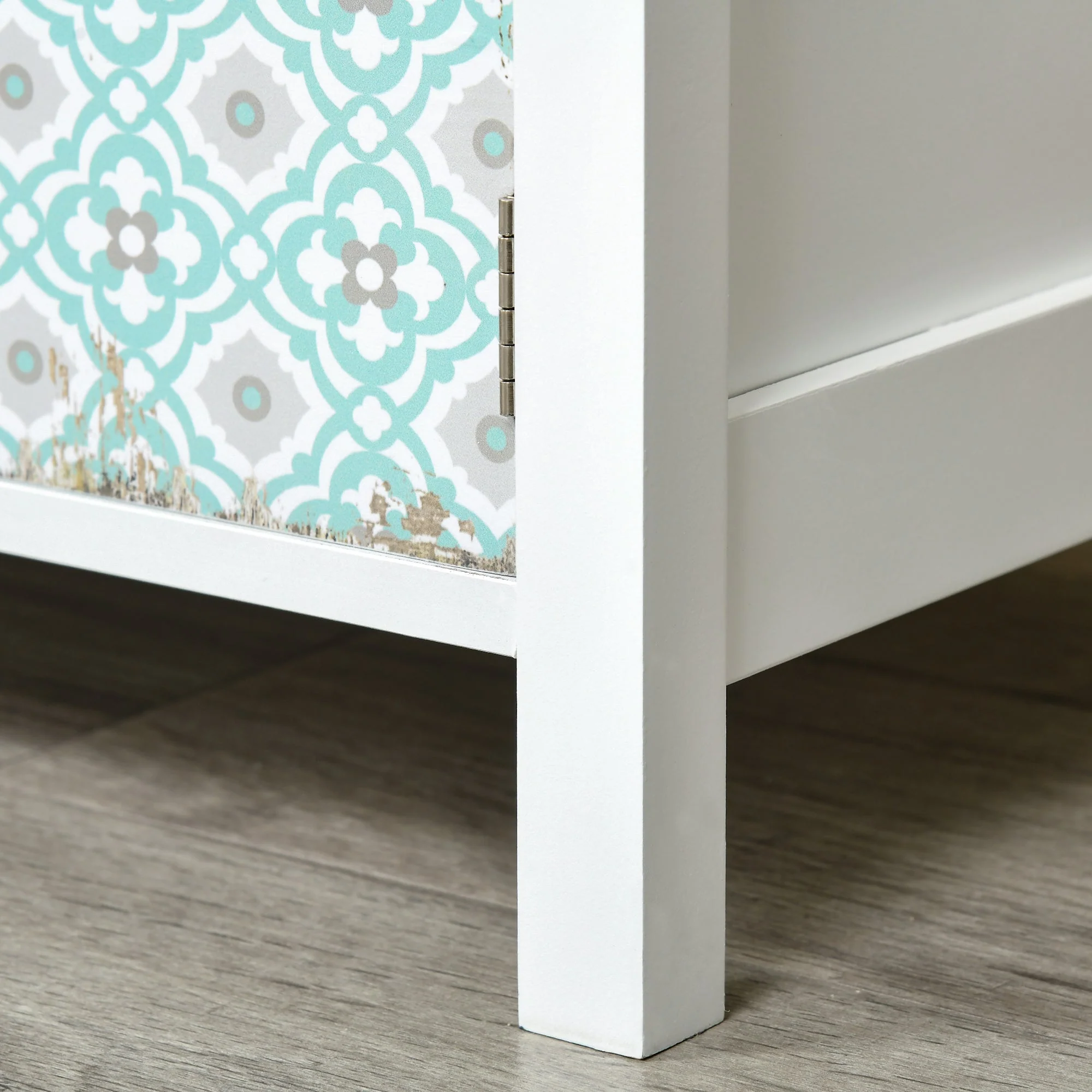 Medium-density fibreboard Shabby Chic Storage Chest - Image 9