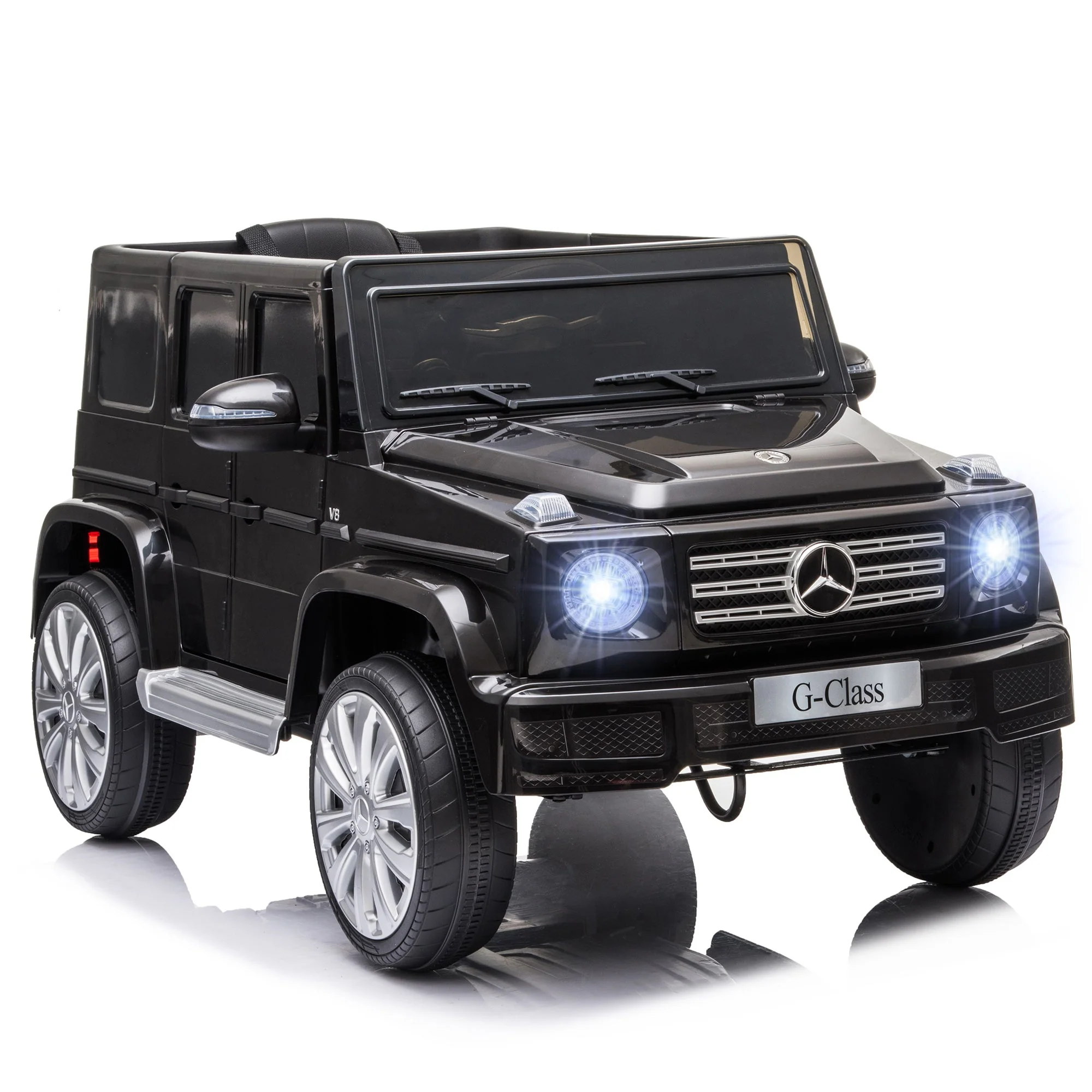 Mercedes Benz G500 12V Kids Electric Ride On Car Toy w/ Remote Control - Image 2