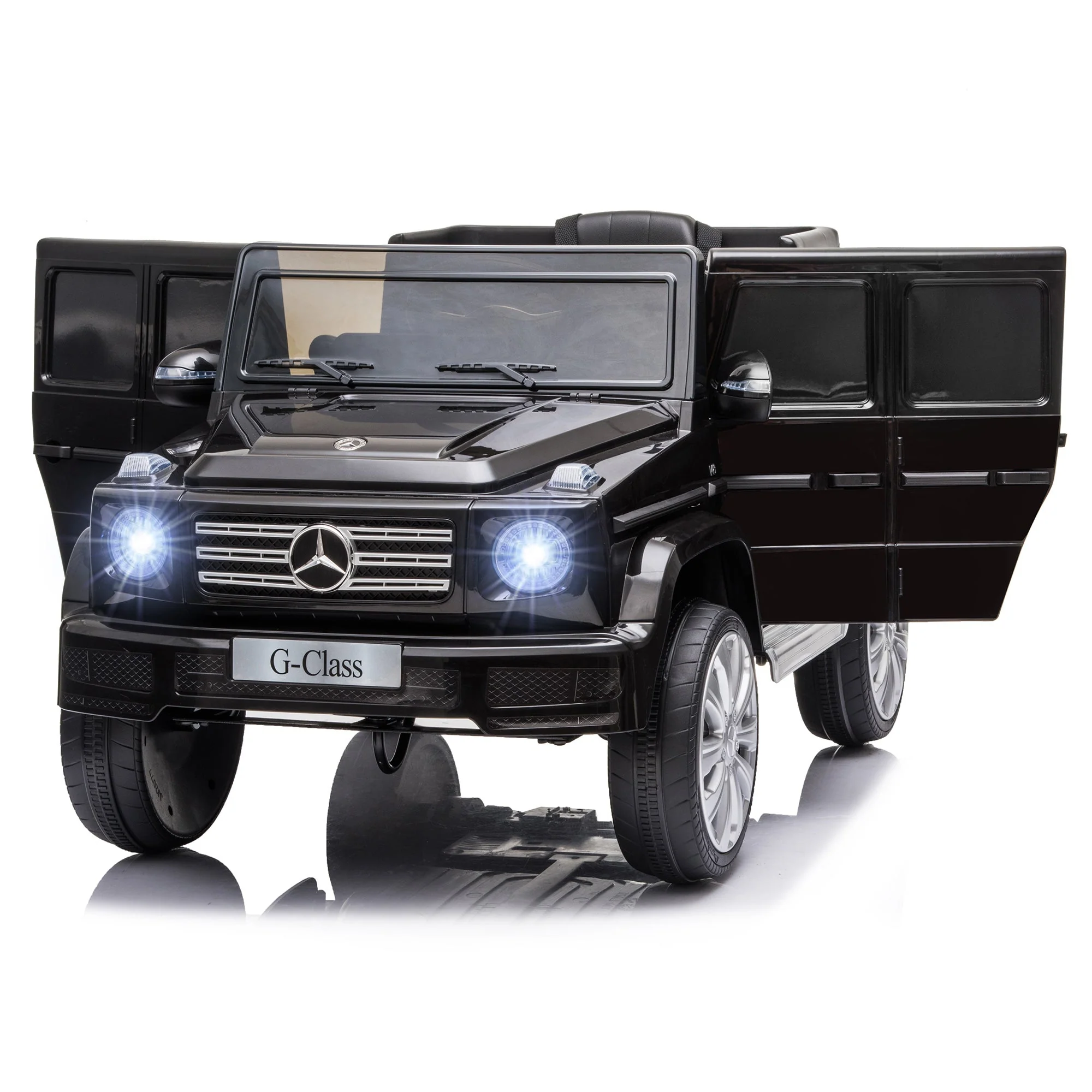 Mercedes Benz G500 12V Kids Electric Ride On Car Toy w/ Remote Control - Image 9