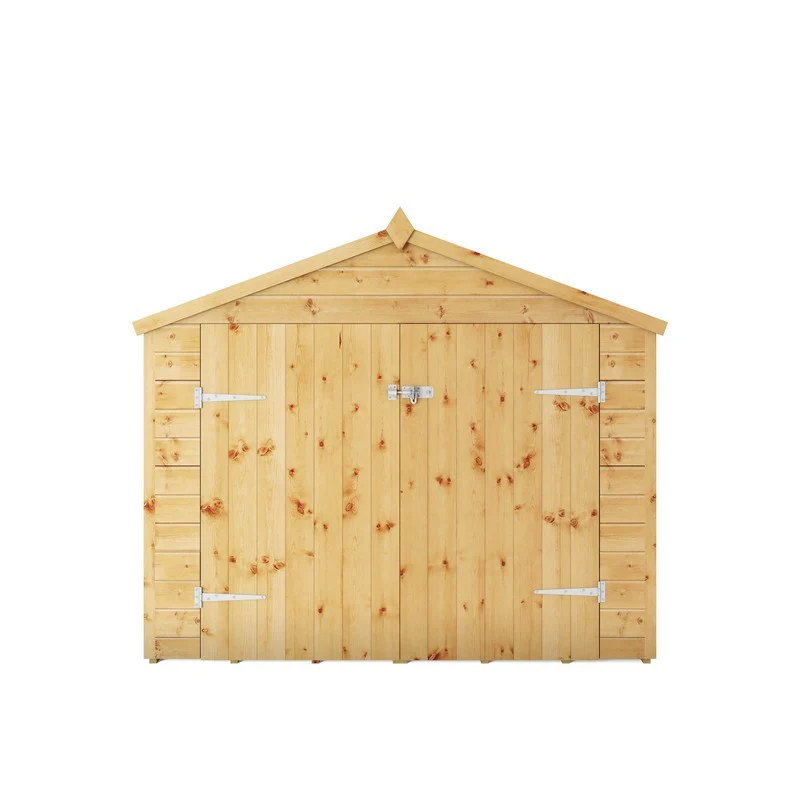 Mercia 6' 5" x 2' 7" Pent Bike Store - Premium Dip Treated Shiplap - Image 6