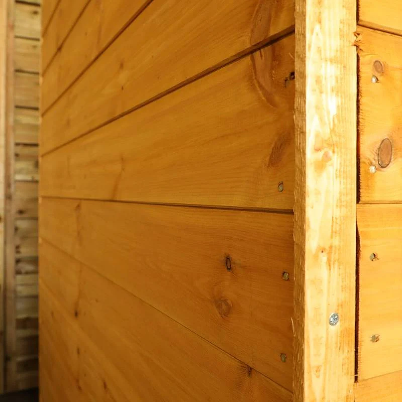 Mercia 6' 5" x 4' Apex Shed - Premium Dip Treated Shiplap - Image 3