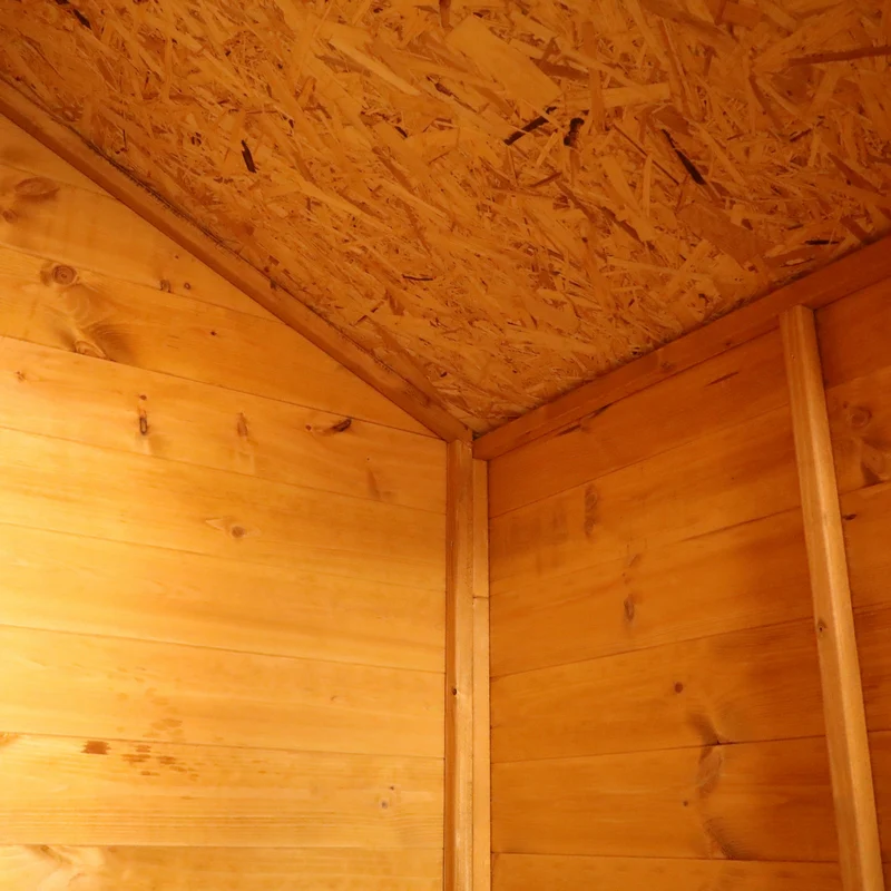 Mercia 6' 5" x 4' Apex Shed - Premium Dip Treated Shiplap - Image 7