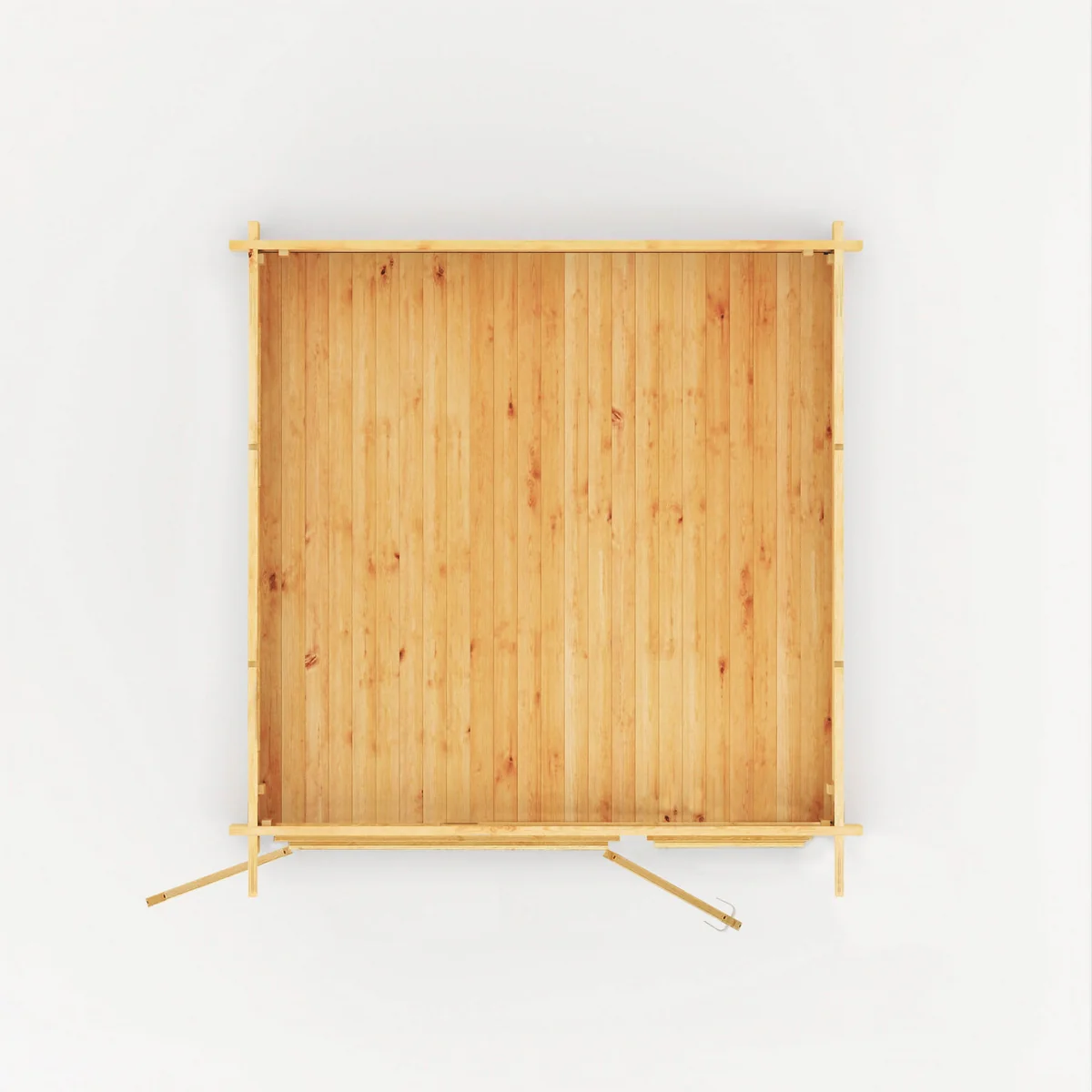 Mercia Elite 10' 11" x 9' 11" Pent Log Cabin - Premium 28mm Cladding Loglap - Image 4