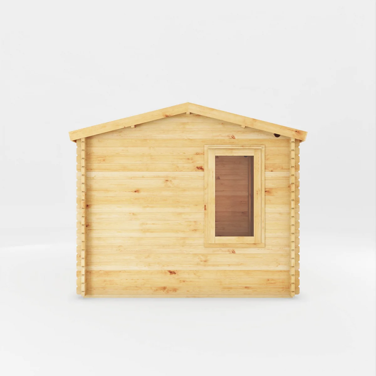 Mercia Elite 10' 3" x 9' 11" Reverse Apex Log Cabin - Premium 44mm Cladding Loglap - Image 5