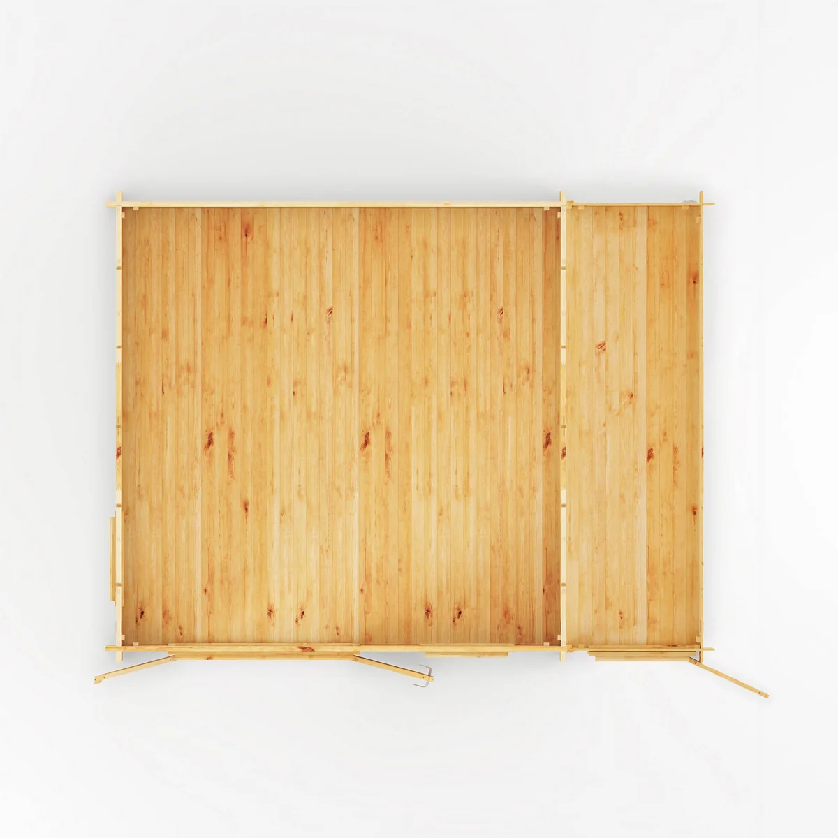 Mercia Elite 13' 7" x 16' 11" Apex Log Cabin - Premium 28mm Cladding Loglap - Image 11