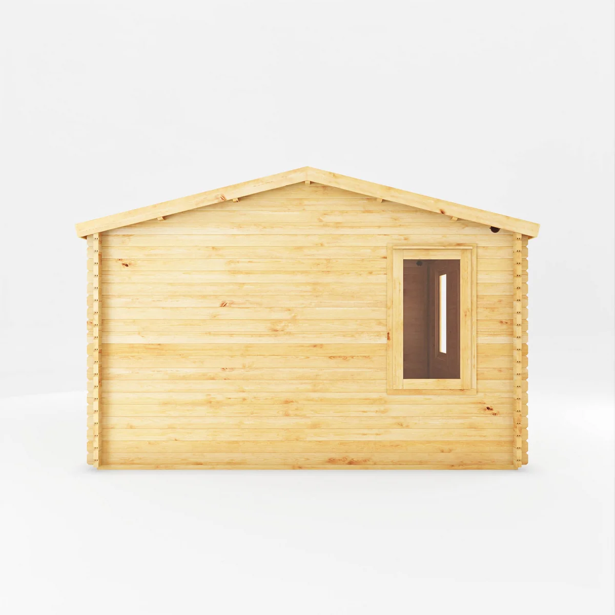 Mercia Elite 13' 7" x 16' 11" Apex Log Cabin - Premium 28mm Cladding Loglap - Image 6