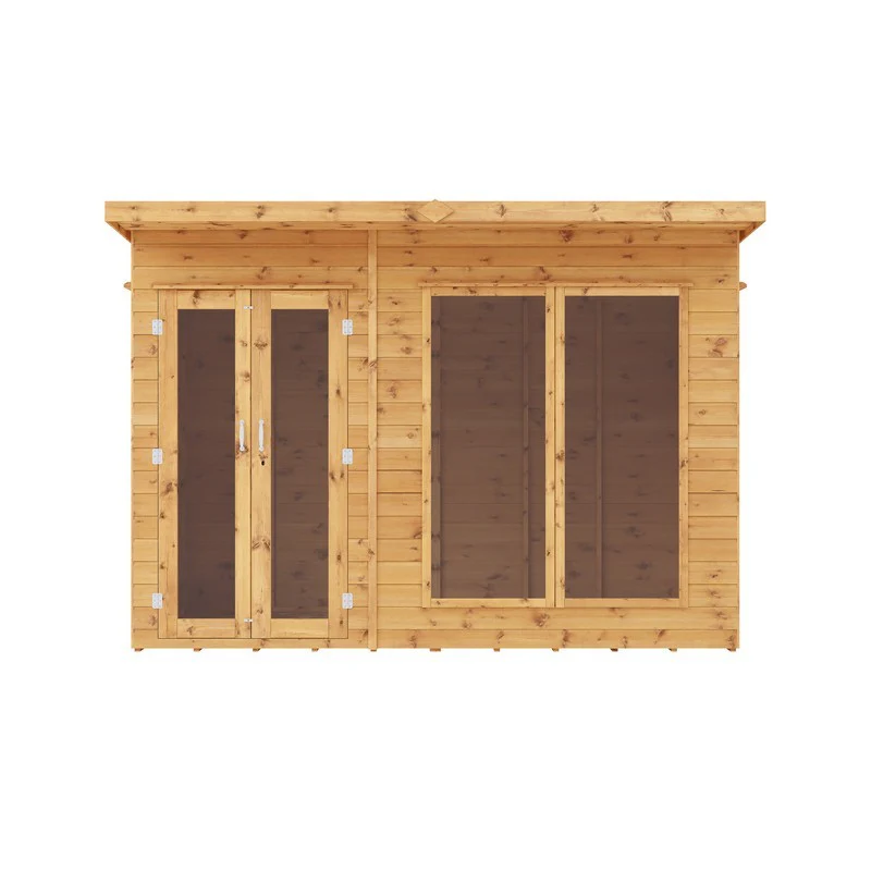 Mercia Maine 10' 1" x 7' 7" Pent Summerhouse - Premium Dip Treated Shiplap - Image 8