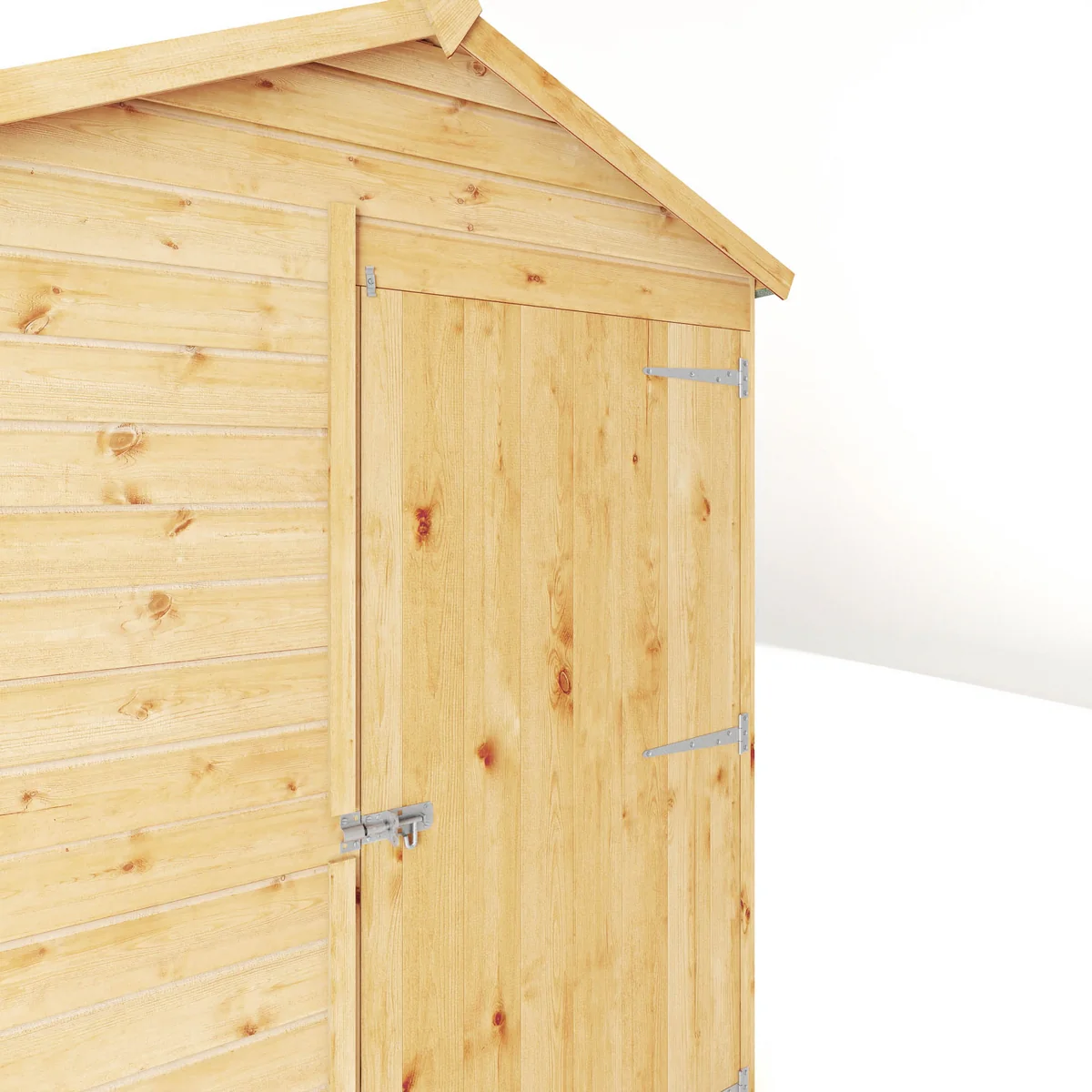 Mercia Modular 10' 3" x 5' 2" Apex Shed - Premium Dip Treated Shiplap - Image 3