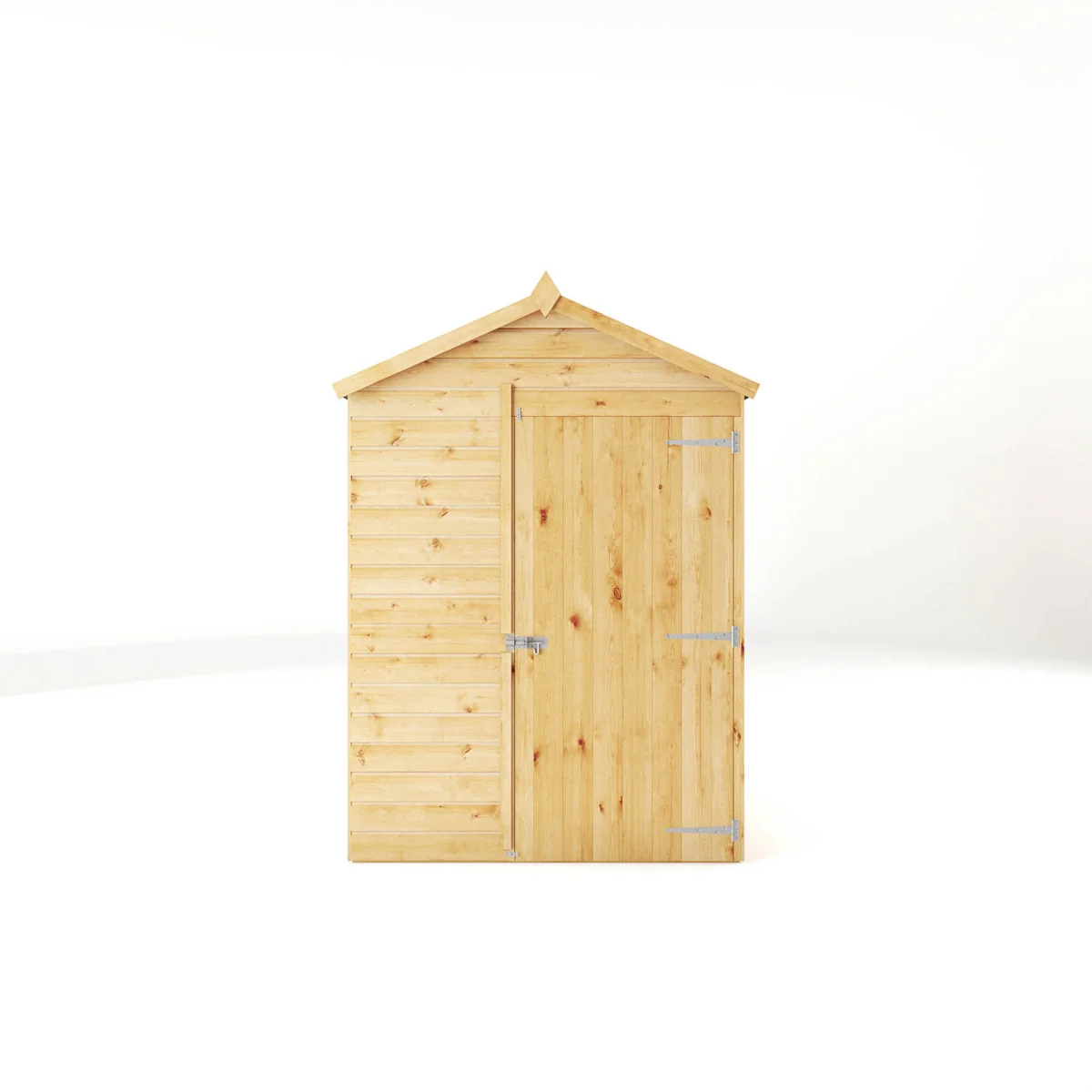 Mercia Modular 10' 3" x 5' 2" Apex Shed - Premium Dip Treated Shiplap - Image 5