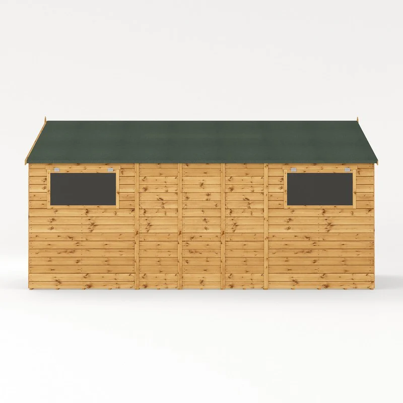 Mercia Premier 10' x 15' 7" Apex Workshop - Premium Pressure Treated Shiplap - Image 8