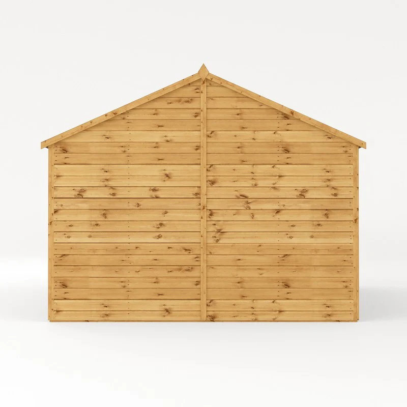 Mercia Premier 15' 7" x 10' Reverse Apex Workshop - Premium Pressure Treated Shiplap - Image 8