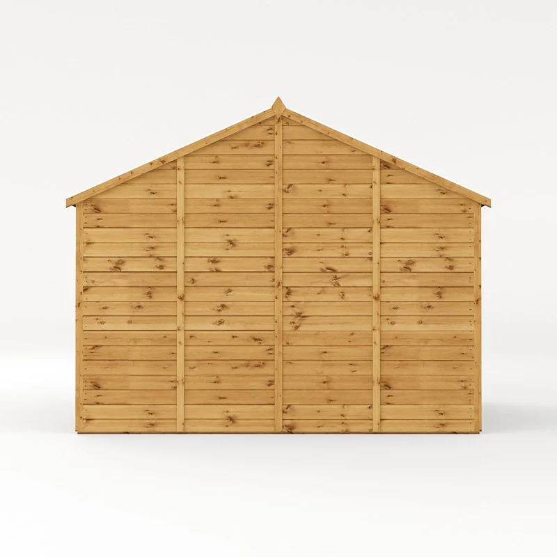 Mercia Premier 9' 9" x 10' Reverse Apex Workshop - Premium Pressure Treated Shiplap - Image 8