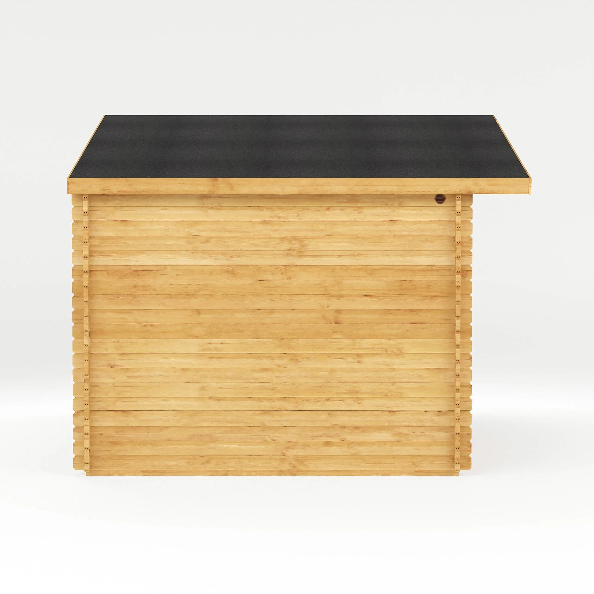 Mercia Retreat 11' 3" x 16' 10" Apex Log Cabin - Premium 44mm Cladding Loglap - White UPVC - Image 8