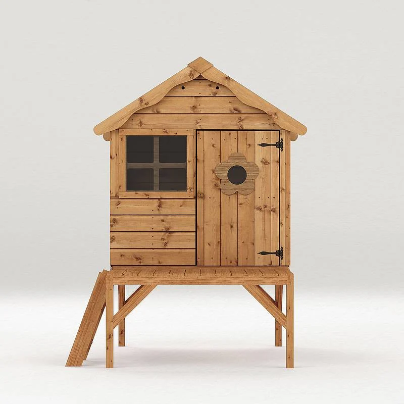 Mercia Snug 7' 1" x 6' 1" Apex Children's Playhouse - Premium Dip Treated Shiplap - Image 2