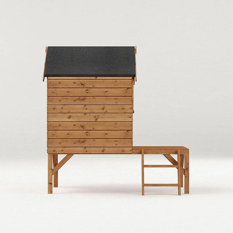 Mercia Snug 7' 1" x 6' 1" Apex Children's Playhouse - Premium Dip Treated Shiplap - Image 4