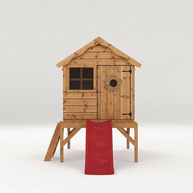 Mercia Snug 7' 1" x 9' 4" Apex Children's Playhouse - Premium Dip Treated Shiplap - Image 2