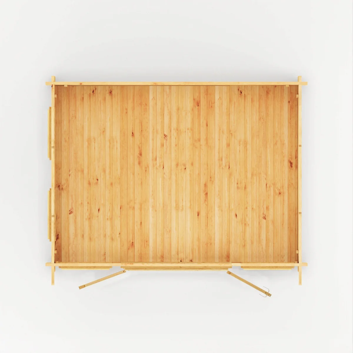 Mercia Studio 10' 11" x 13' 2" Pent Log Cabin - Premium 28mm Cladding Loglap - Image 4