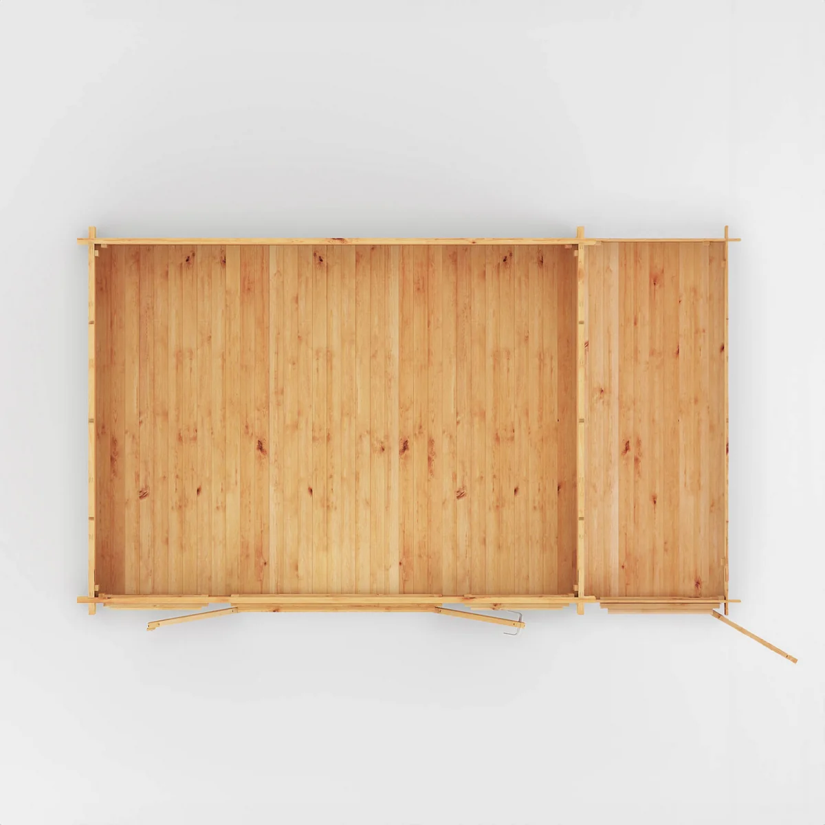 Mercia Studio 10' 3" x 16' 11" Apex Log Cabin - Premium 28mm Cladding Loglap - Image 9