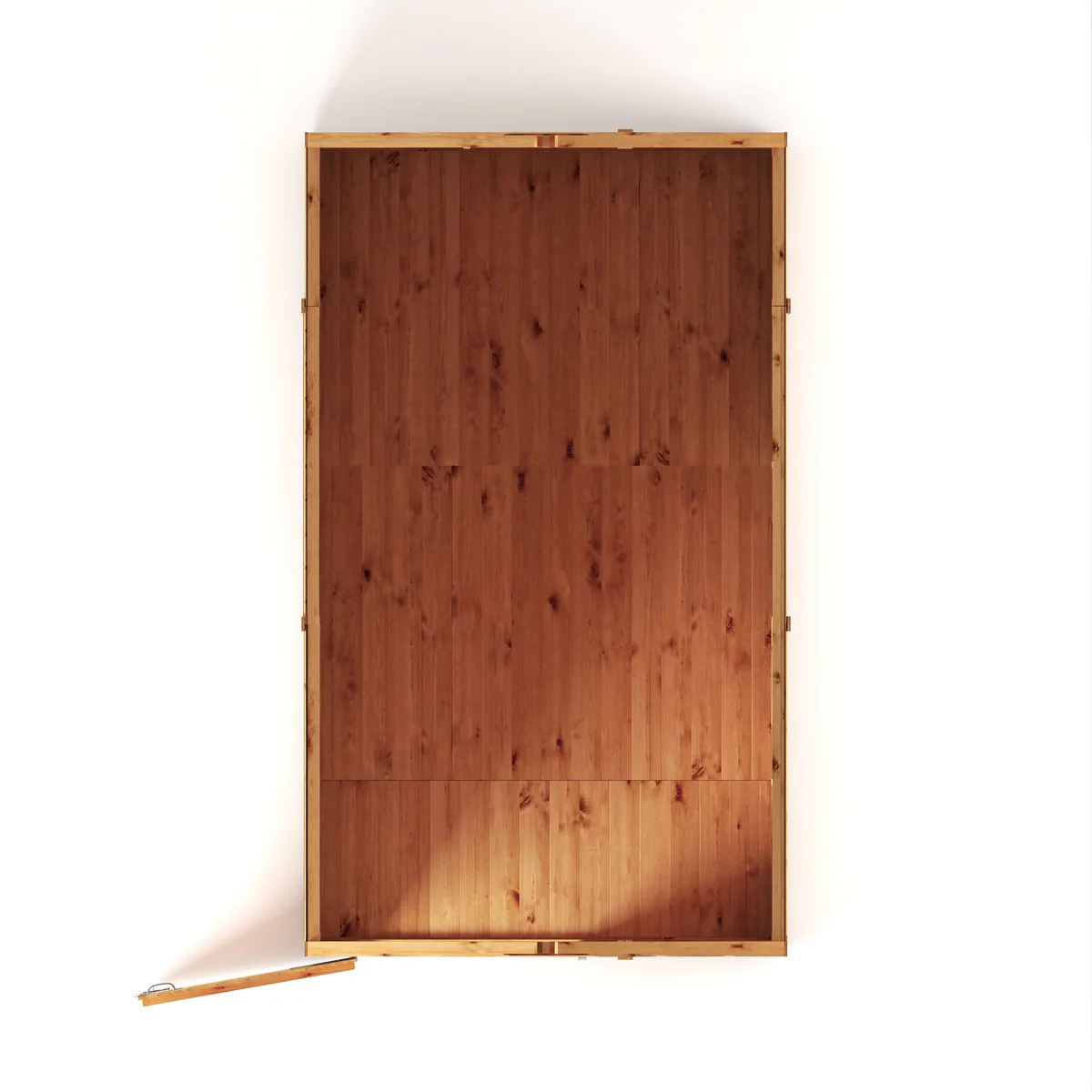 Mercia Woodsman 10' 1" x 6' 2" Apex Shed - Premium Dip Treated Shiplap - Glass Windows - Image 11