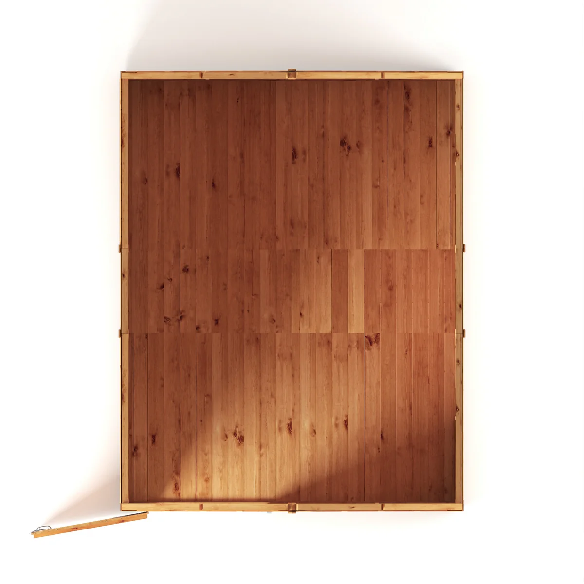 Mercia Woodsman 10' 1" x 8' 2" Apex Shed - Premium Dip Treated Shiplap - Glass Windows - Image 11