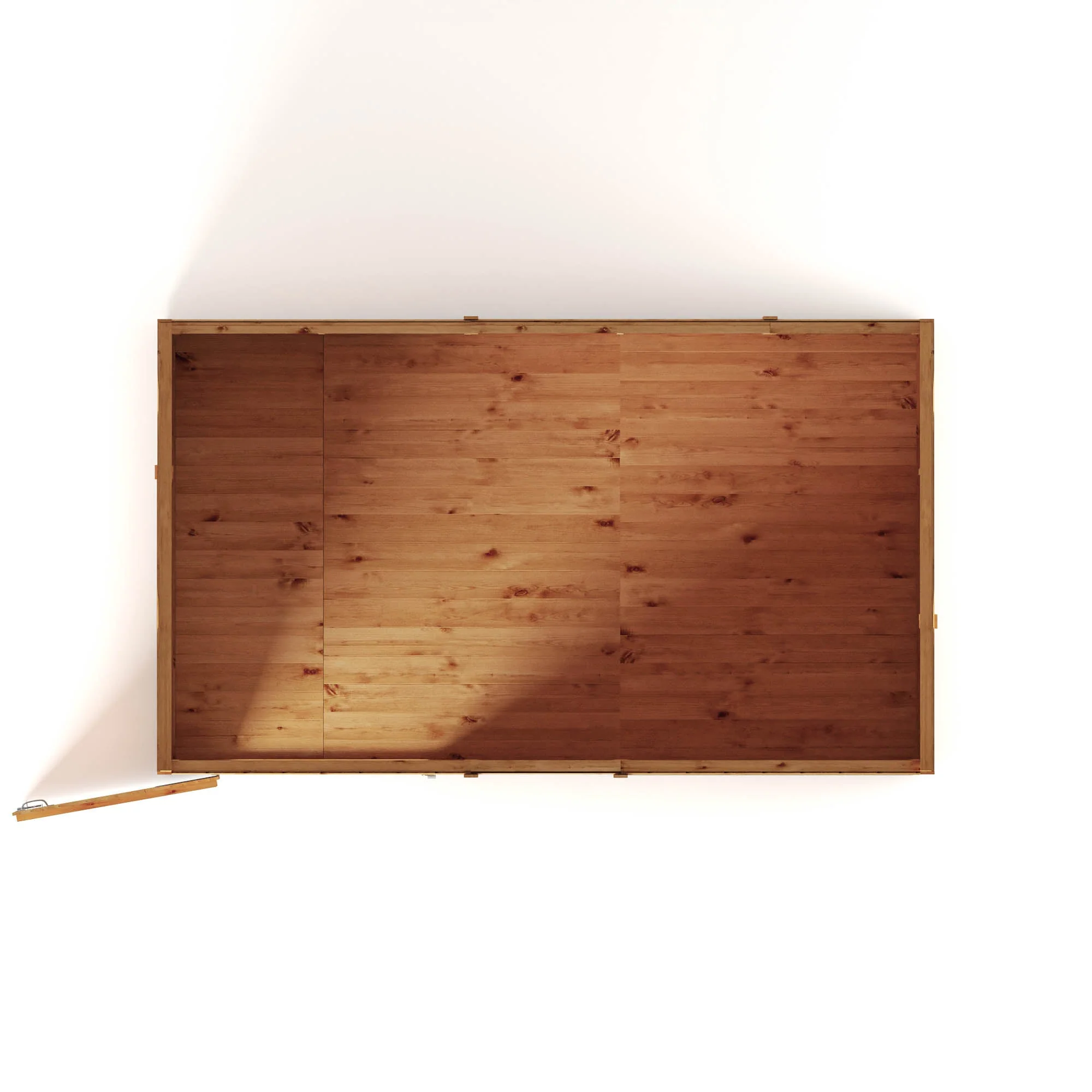 Mercia Woodsman 10' 3" x 6' 2" Pent Shed - Premium Dip Treated Shiplap - Styrene Windows - Image 9