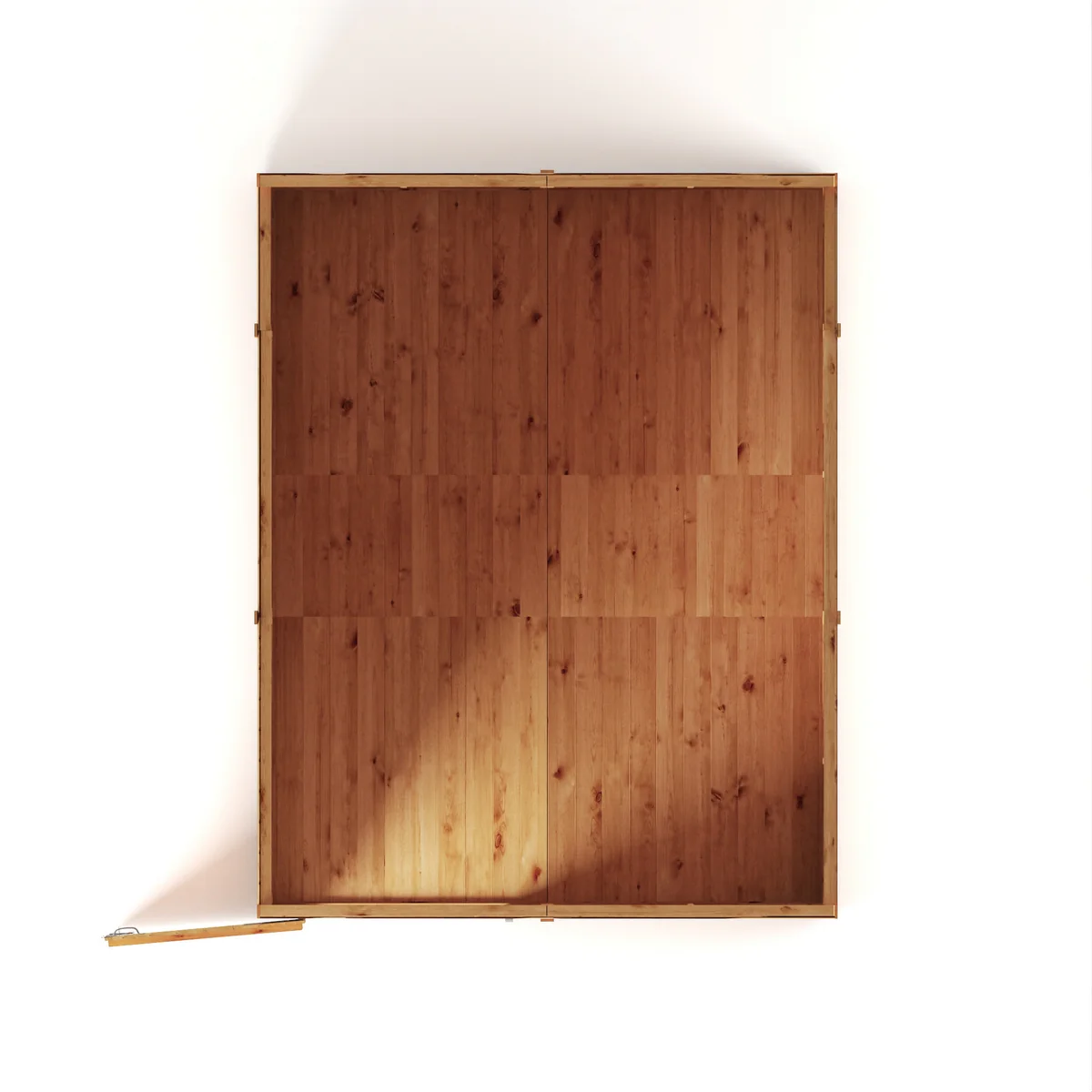 Mercia Woodsman 10' 3" x 8' 1" Pent Shed - Premium Dip Treated Shiplap - Glass Windows - Image 12