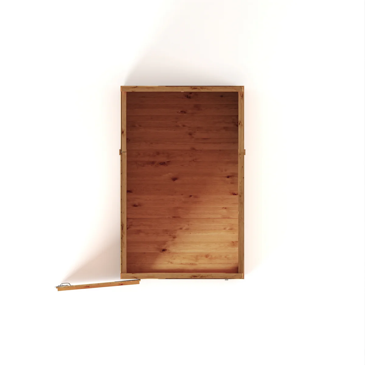 Mercia Woodsman 6' 5" x 4' 2" Pent Shed - Premium Dip Treated Shiplap - Glass Windows - Image 11