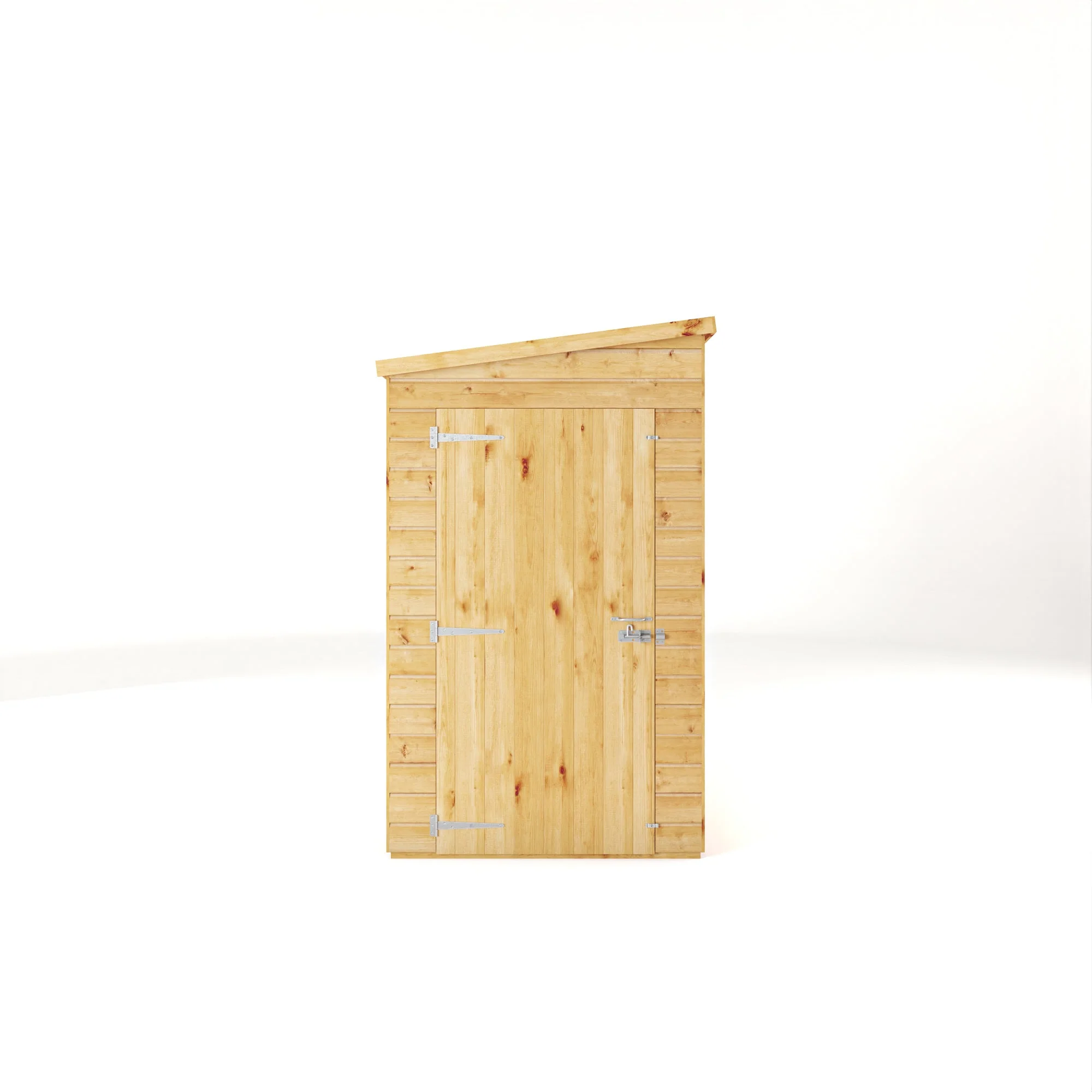 Mercia Woodsman 6' 5" x 4' 2" Pent Shed - Premium Dip Treated Shiplap - Styrene Windows - Image 11