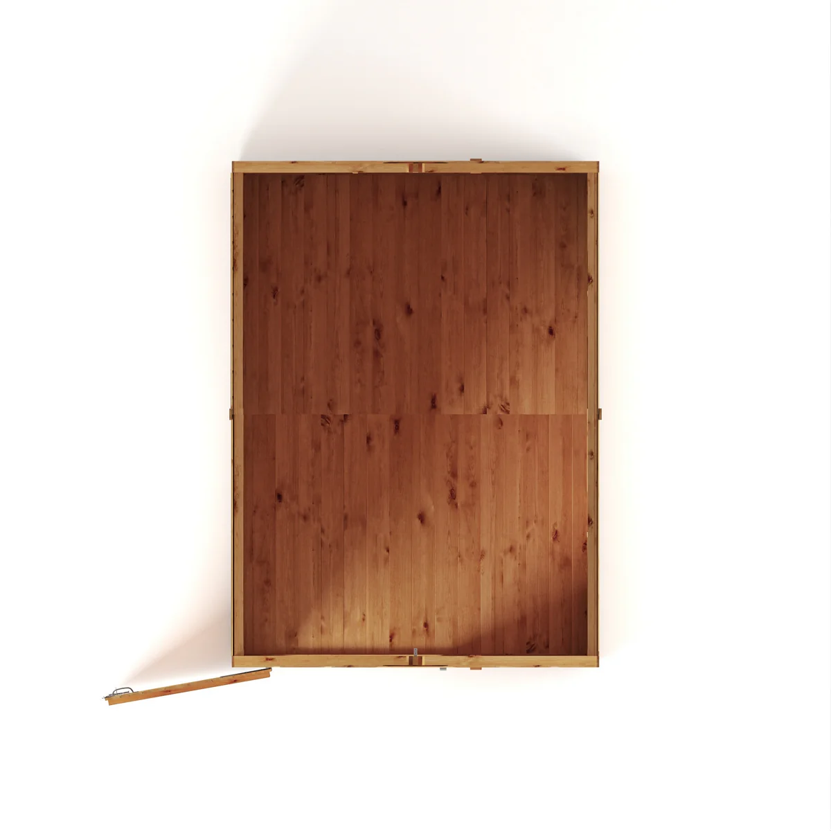 Mercia Woodsman 8' 2" x 6' 2" Apex Shed - Premium Dip Treated Shiplap - Glass Windows - Image 11