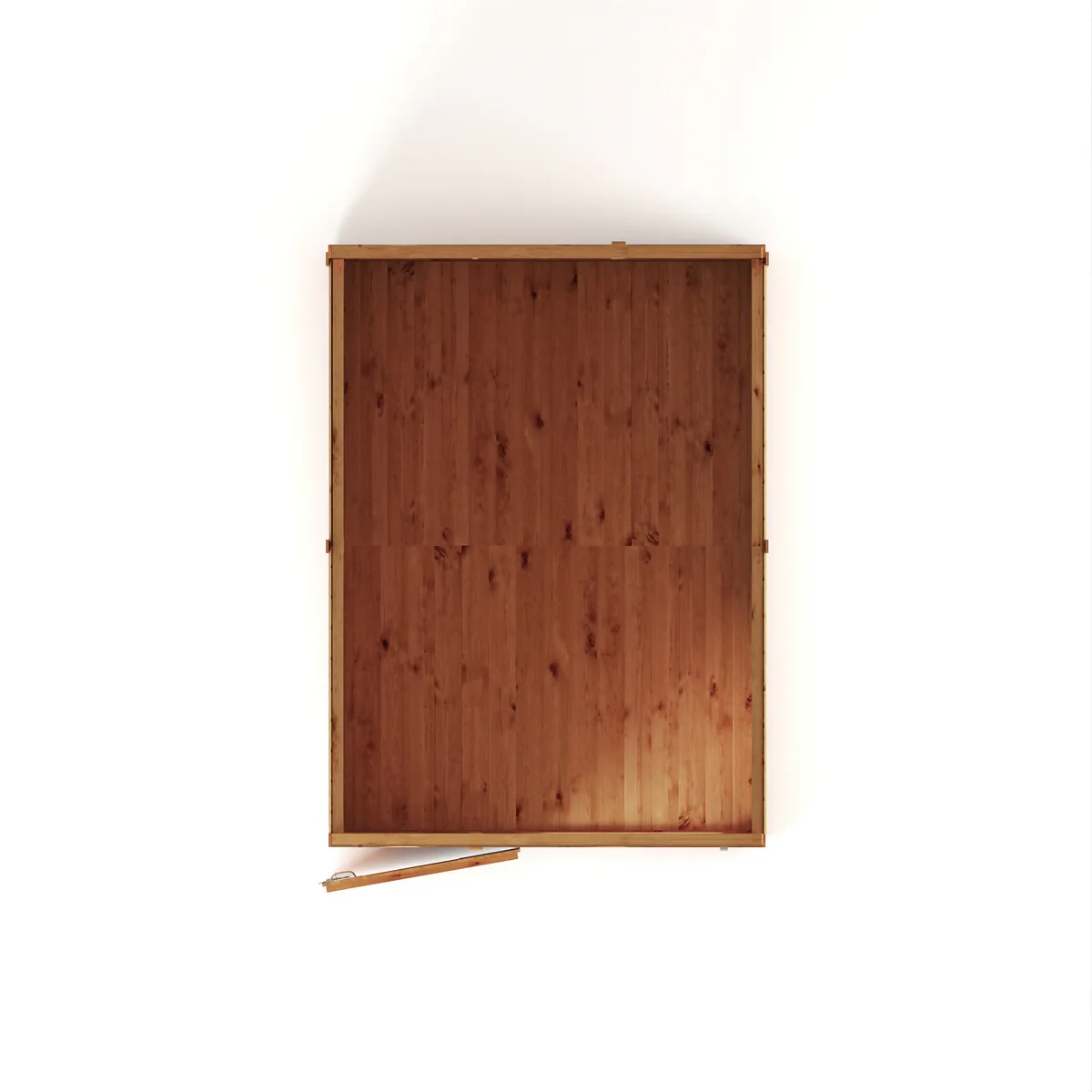 Mercia Woodsman 8' 4" x 6' 2" Pent Shed - Premium Dip Treated Shiplap - Glass Windows - Image 12
