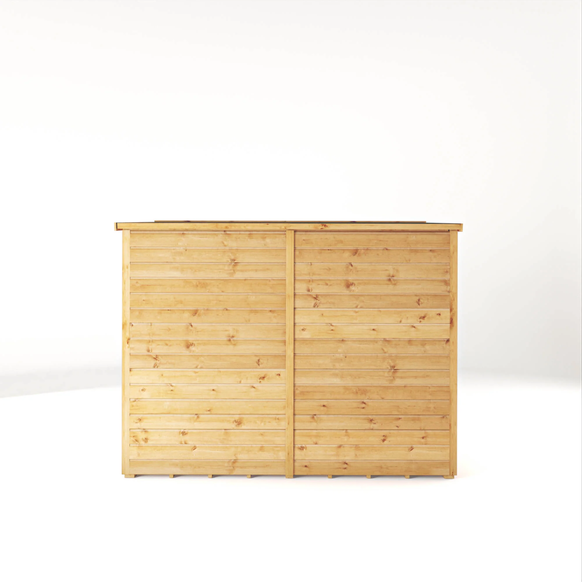 Mercia Woodsman 8' 4" x 8' Apex Combi Greenhouse Shed - Premium Dip Treated Shiplap- Glass Windows - Image 6