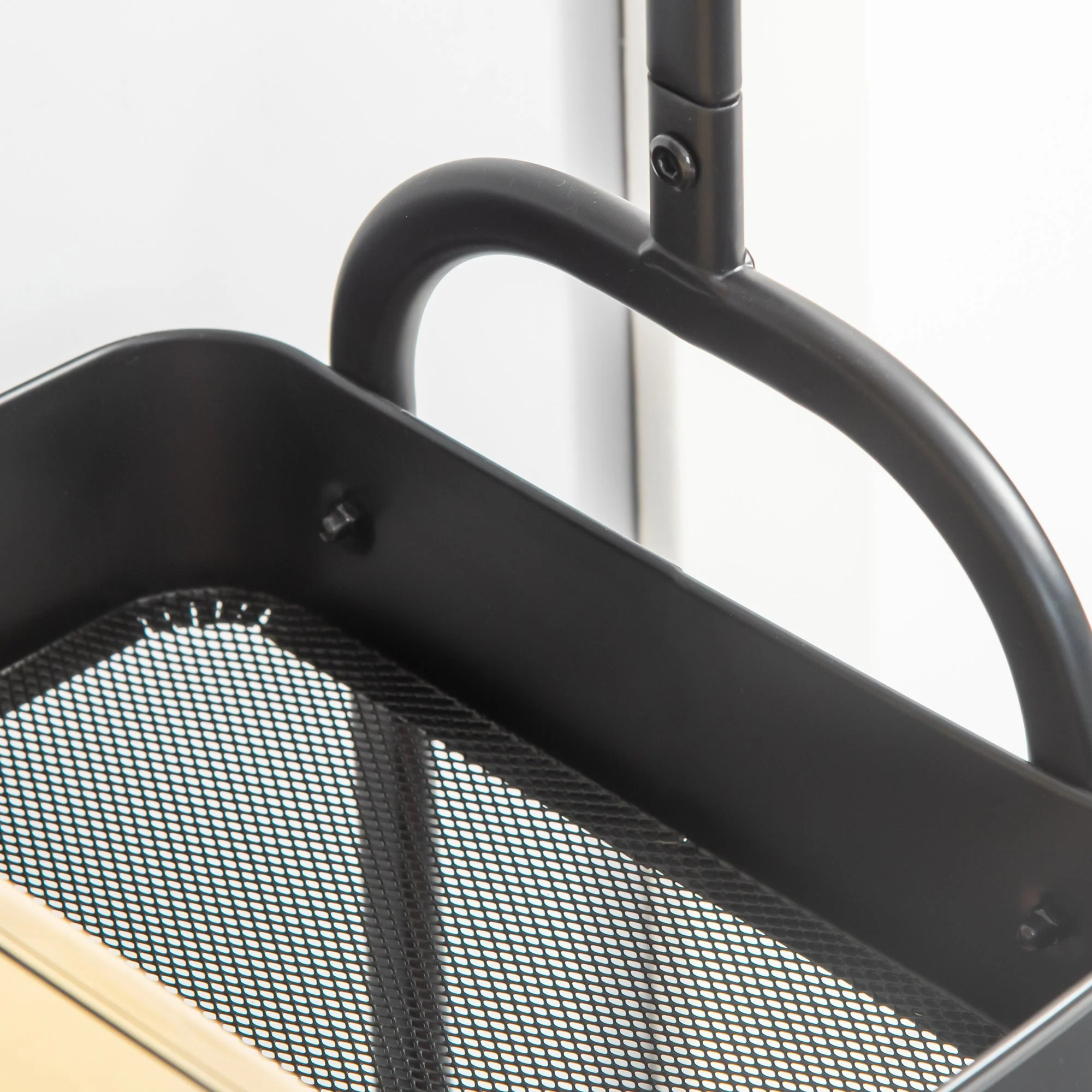 Metal Clothes Rack with Shoe Storage - Image 8