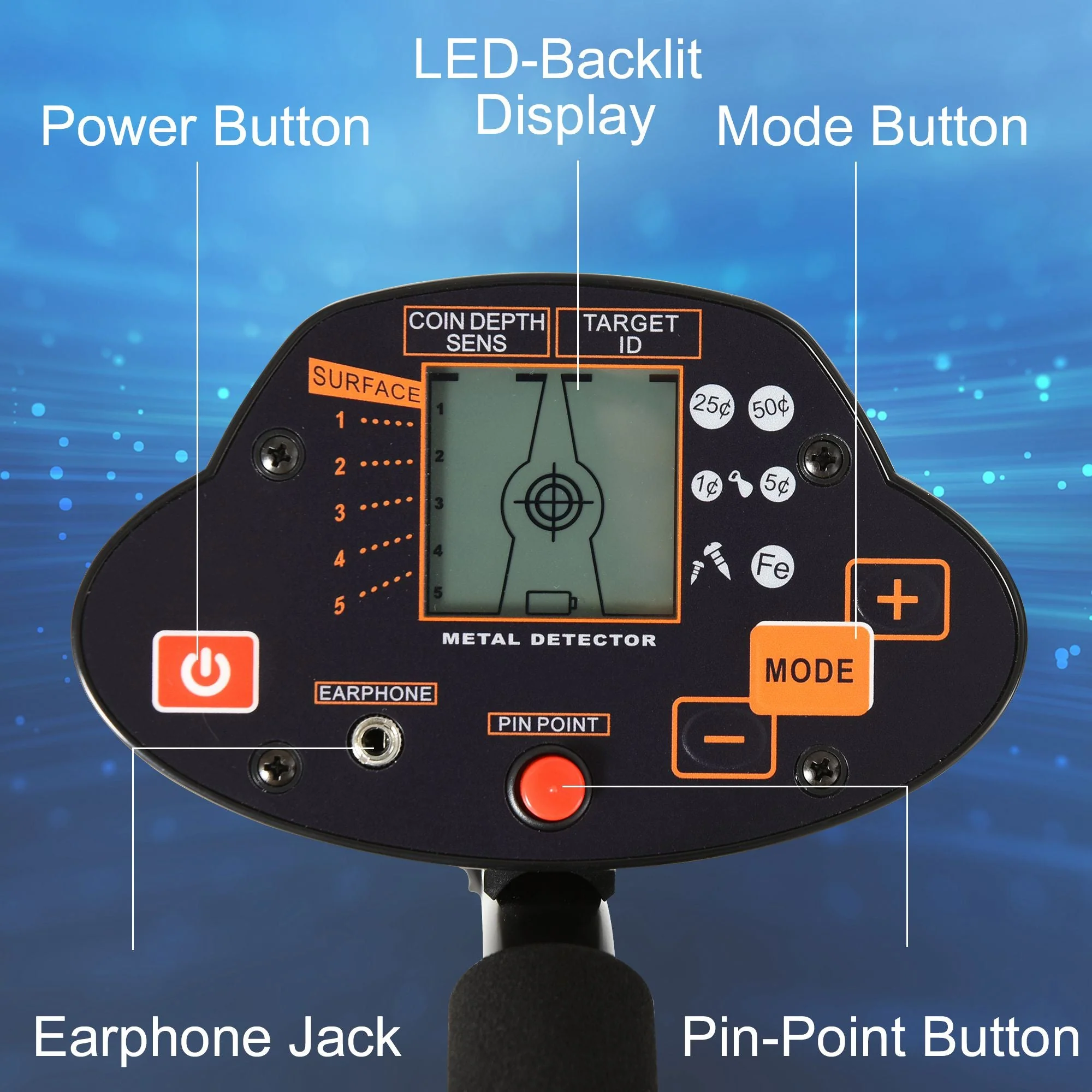 Metal Dectector Discrimination mode LED Display - Image 7