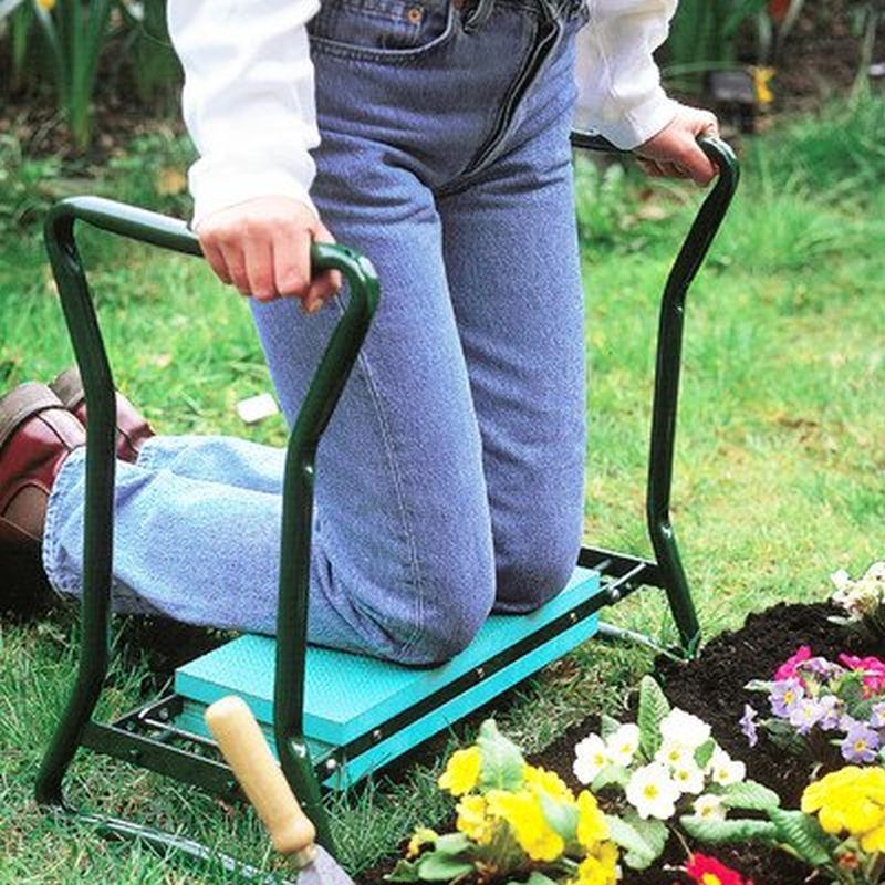 Metal Gardening Outdoor Kneeler Seat - Image 2