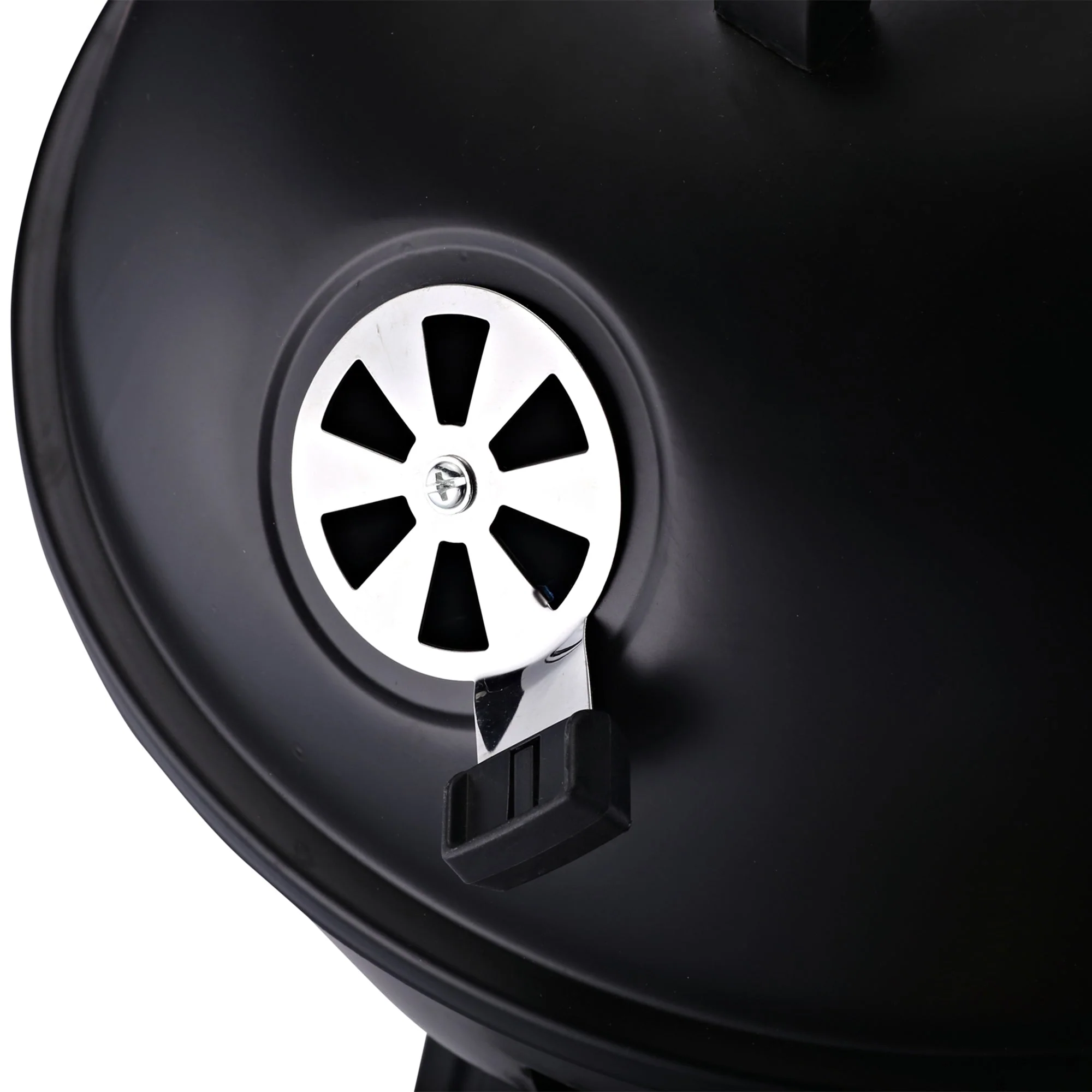 Metal Portable Tripod Charcoal BBQ Grill Black - Image 7